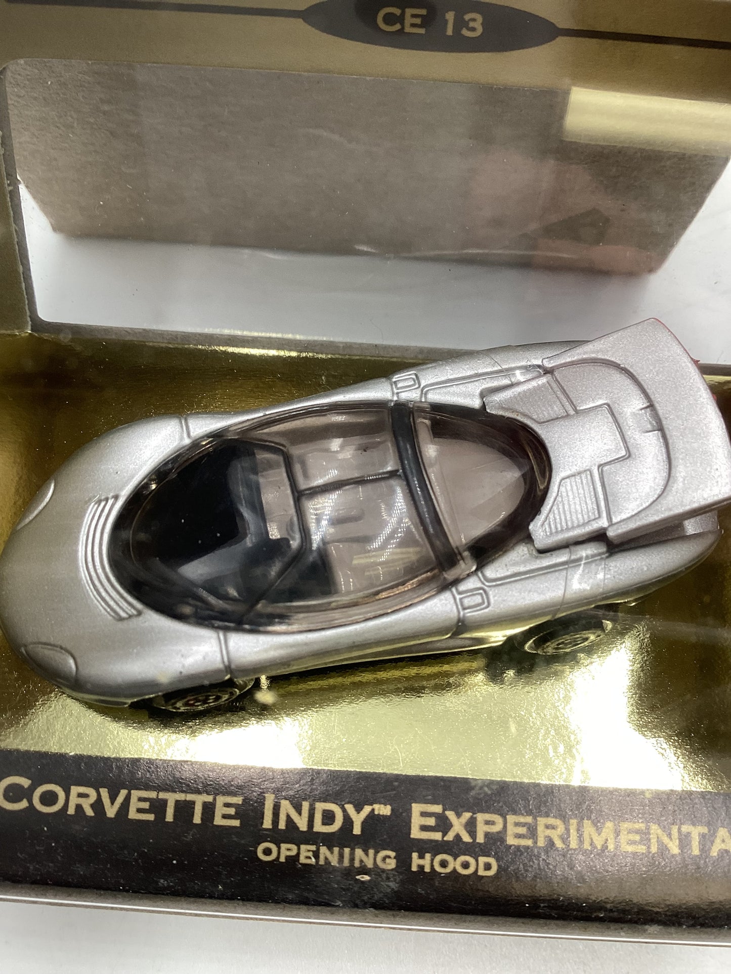 Micro Machines Collectors Edition Corvette Series 1 Corvette Indy Experimental Silver 1/20000 SR CE 13