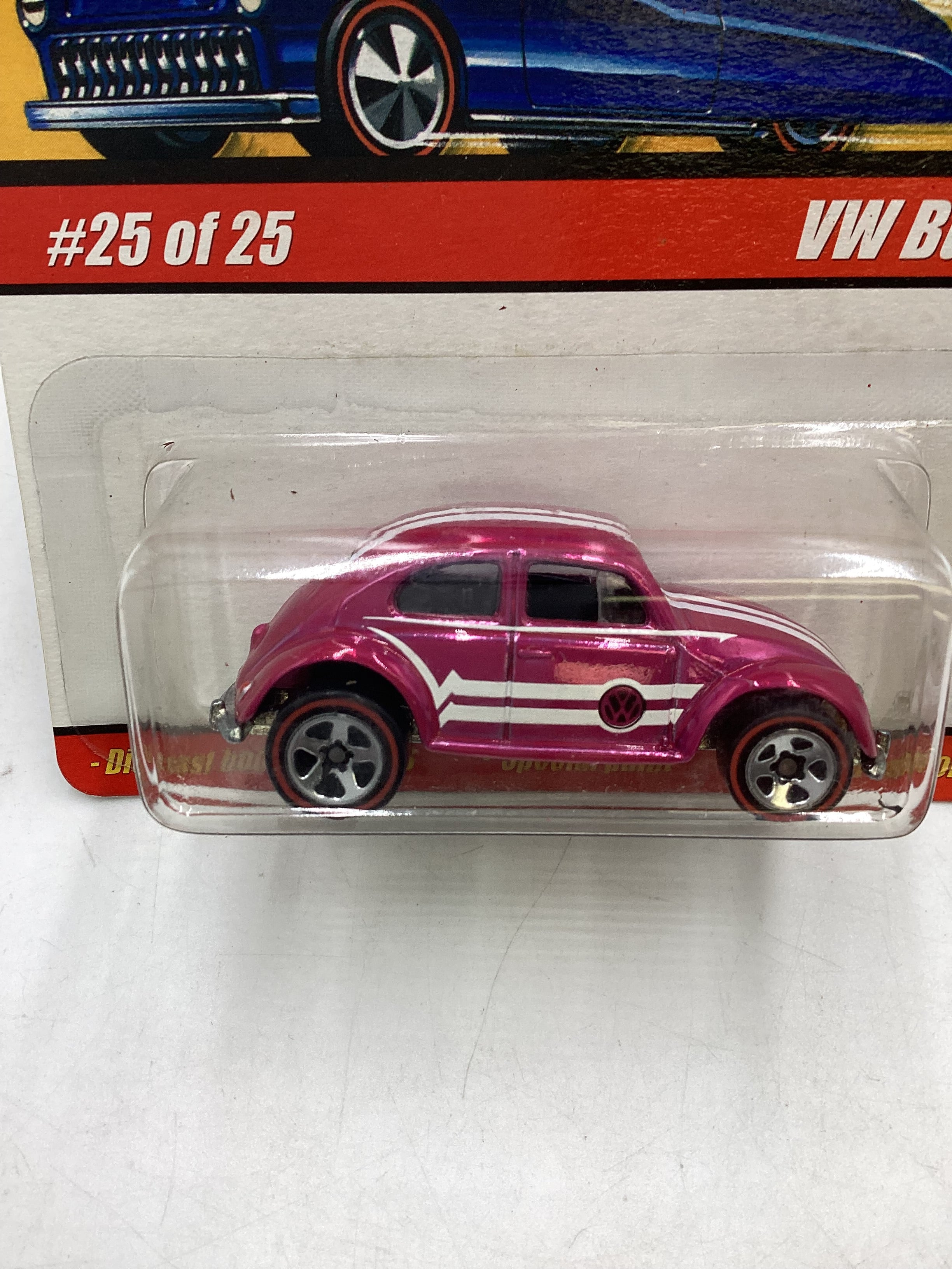 ホットウィール ＶＷ BUG コンバーチブル(ピンク) ホットウィール VW BUG コンバーチブル(ピンク) 49 VW BEETLE KAWA
