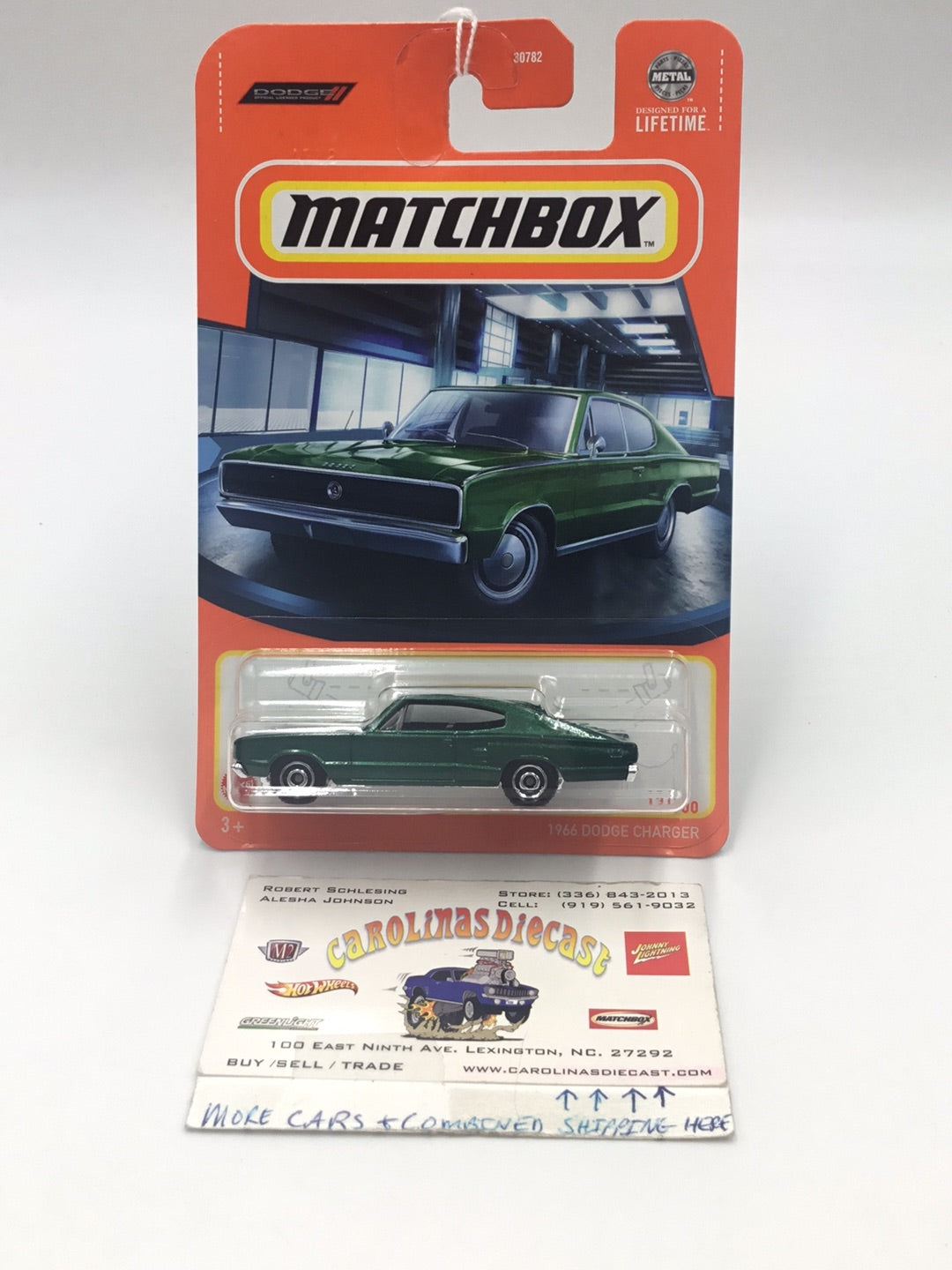 2024 matchbox #13 1966 Dodge Charger 211H