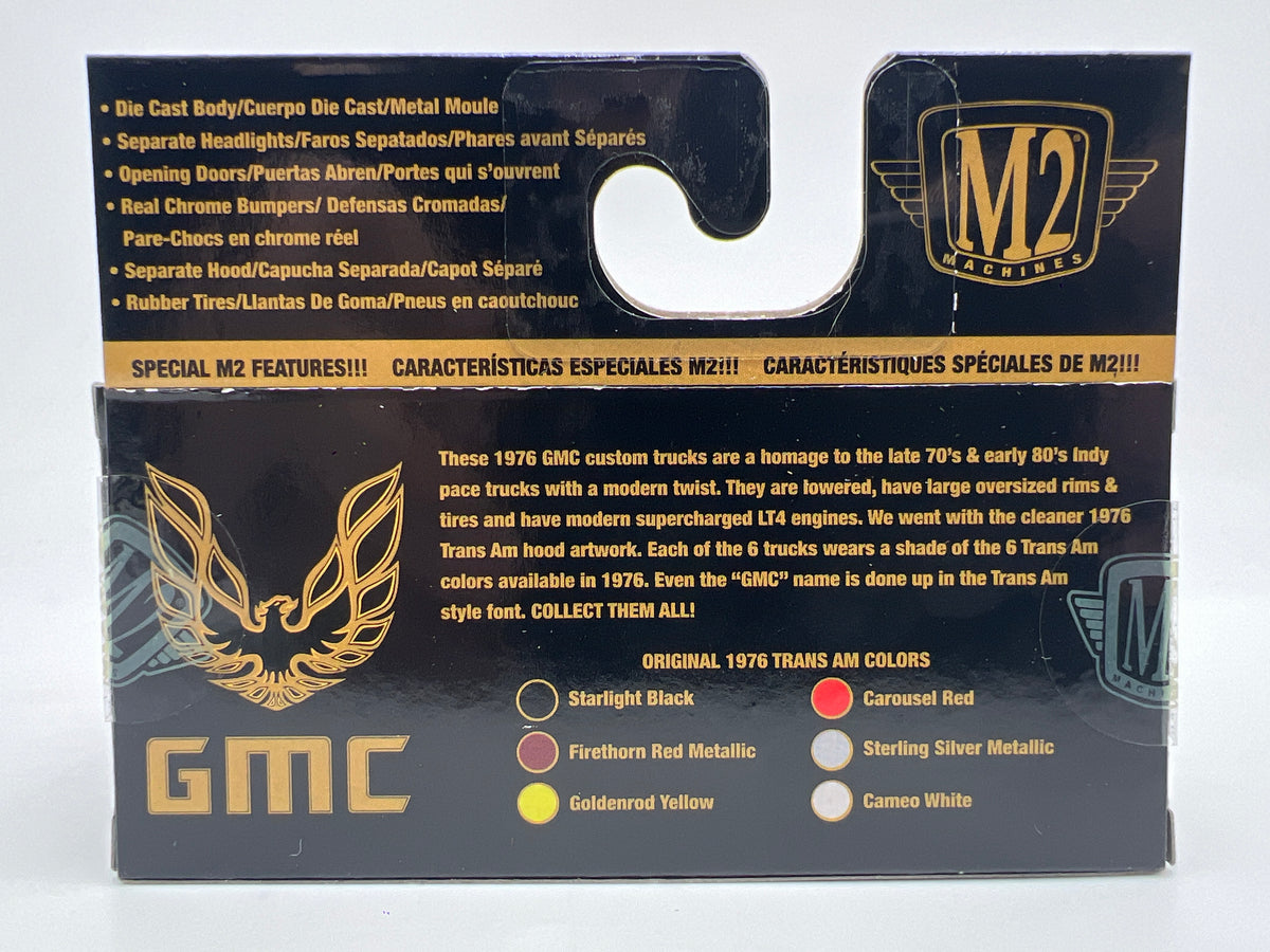 M2 Machines S74 1/3600 1976 GMC Sierra Grande 15 Custom Silver