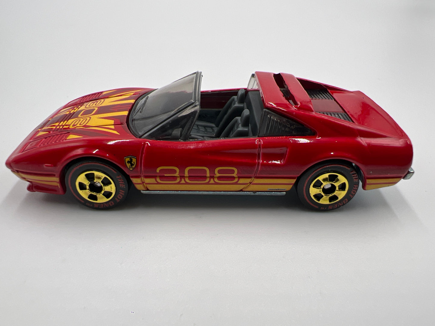 2011 Hot Wheels The Hot Ones CHASE Ferrari 308 Red Loose