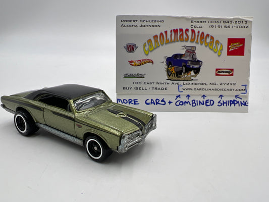 Hot Wheels Larrys Garage Chase Premium 67 Pontiac GTO Green Loose