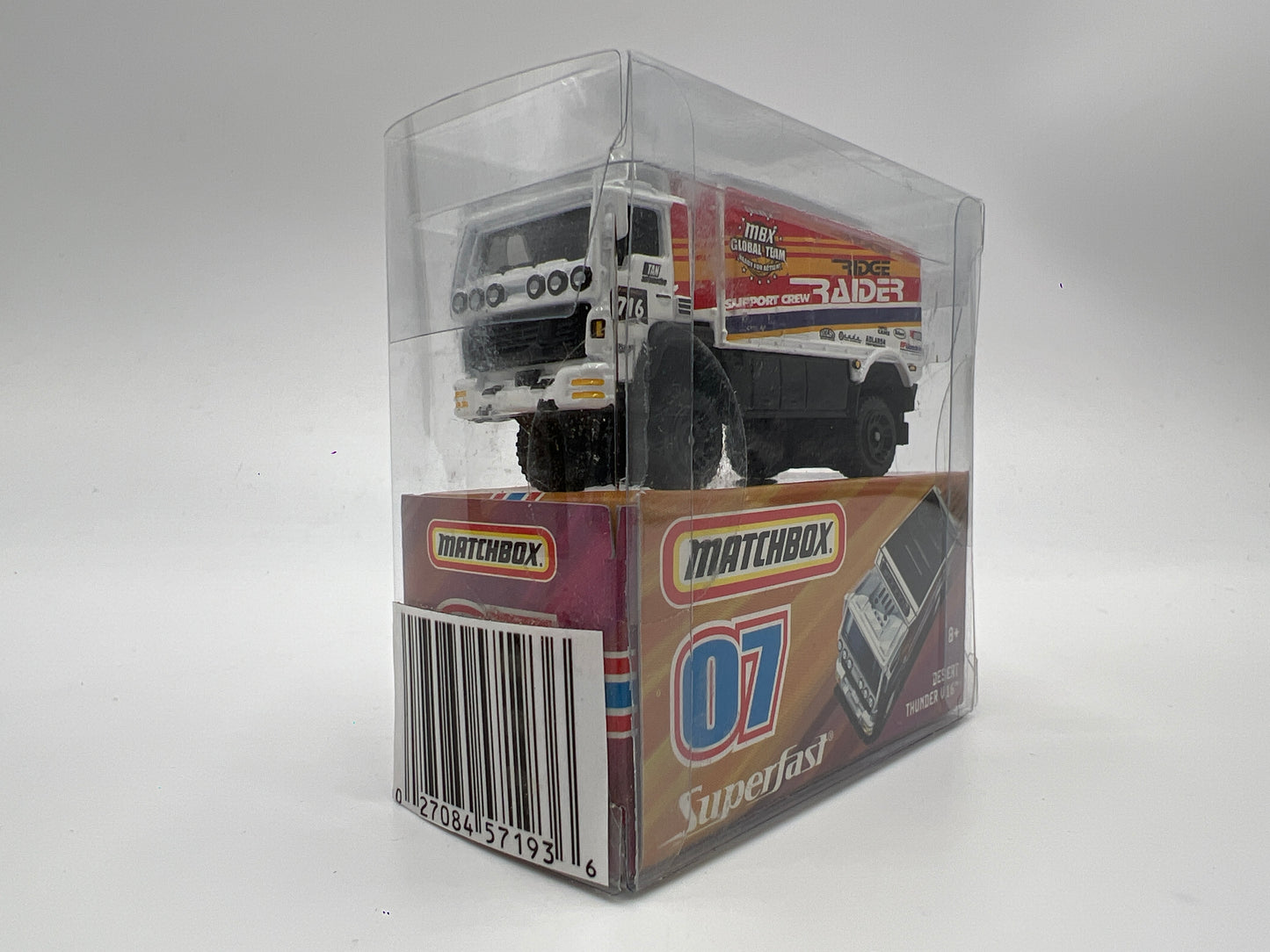 Matchbox Superfast #7 Desert Thunder V16 White