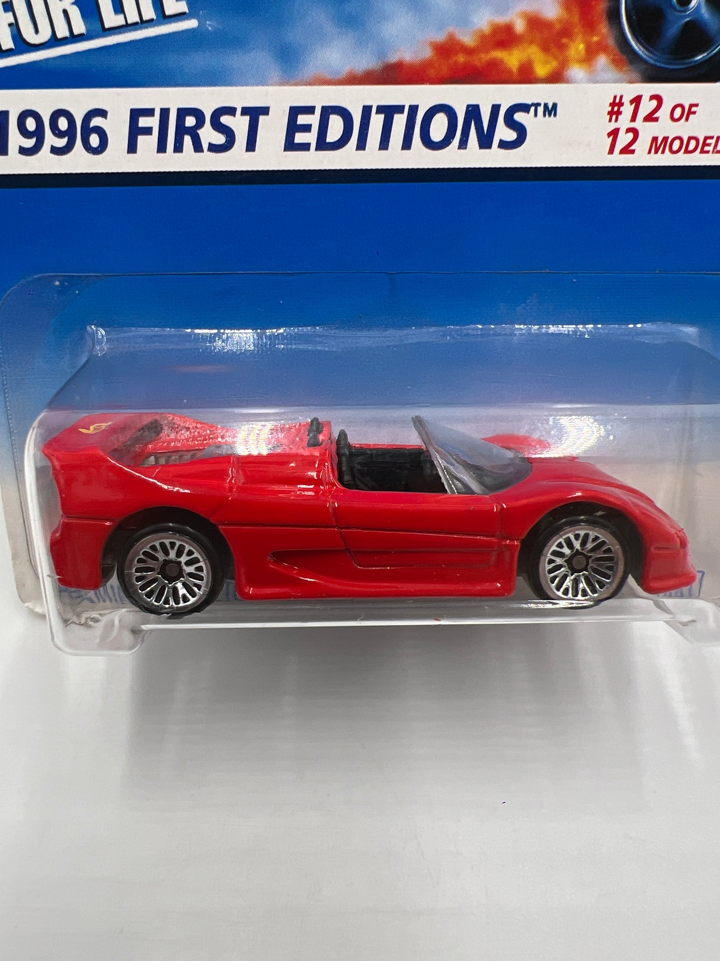 1996 Hot Wheels First Editions #377 Ferrari F50 Red