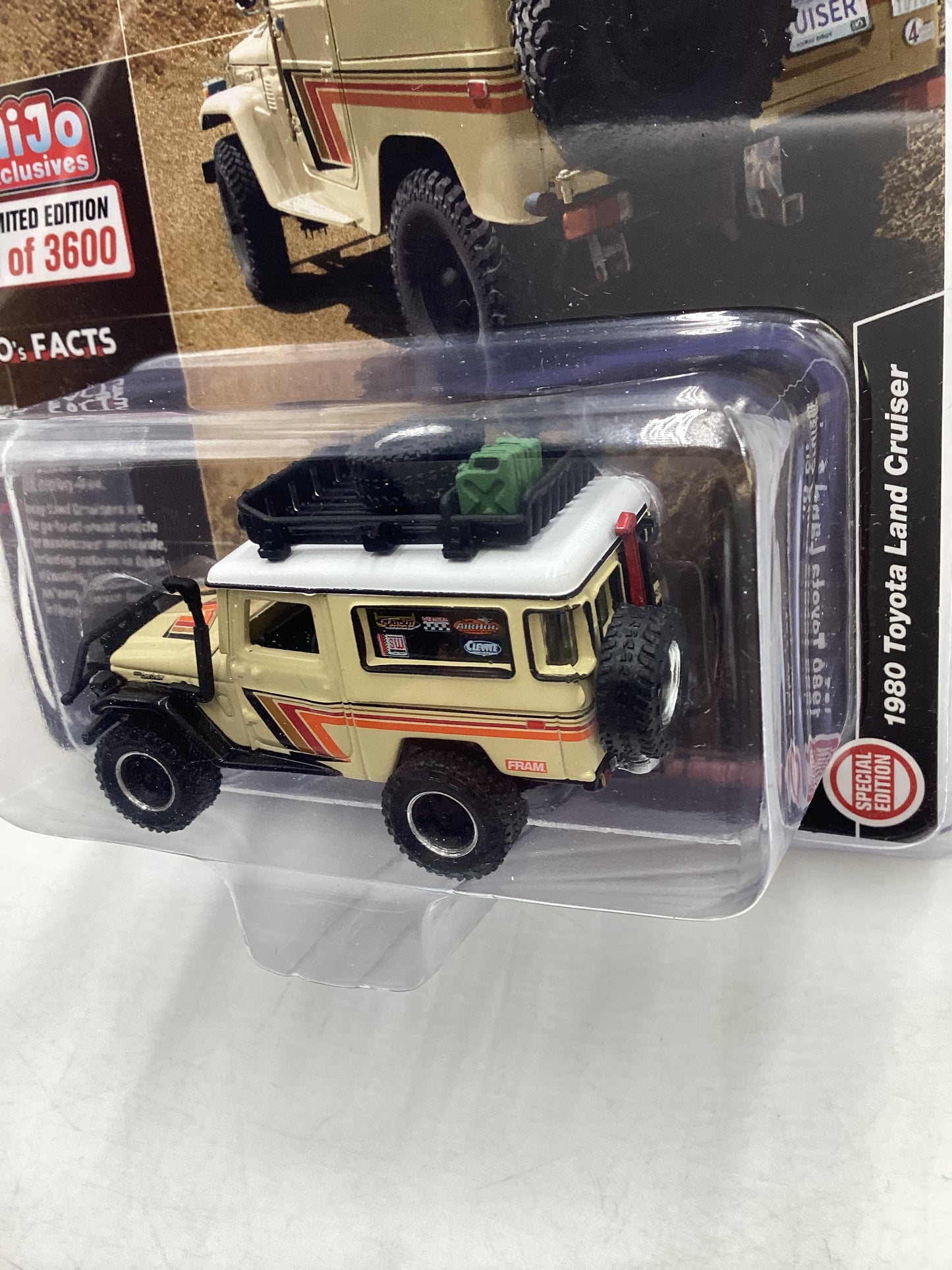 Johnny Lightning Cars of 1980 MiJo exclusive 1980 Toyota Land Crusier 231F