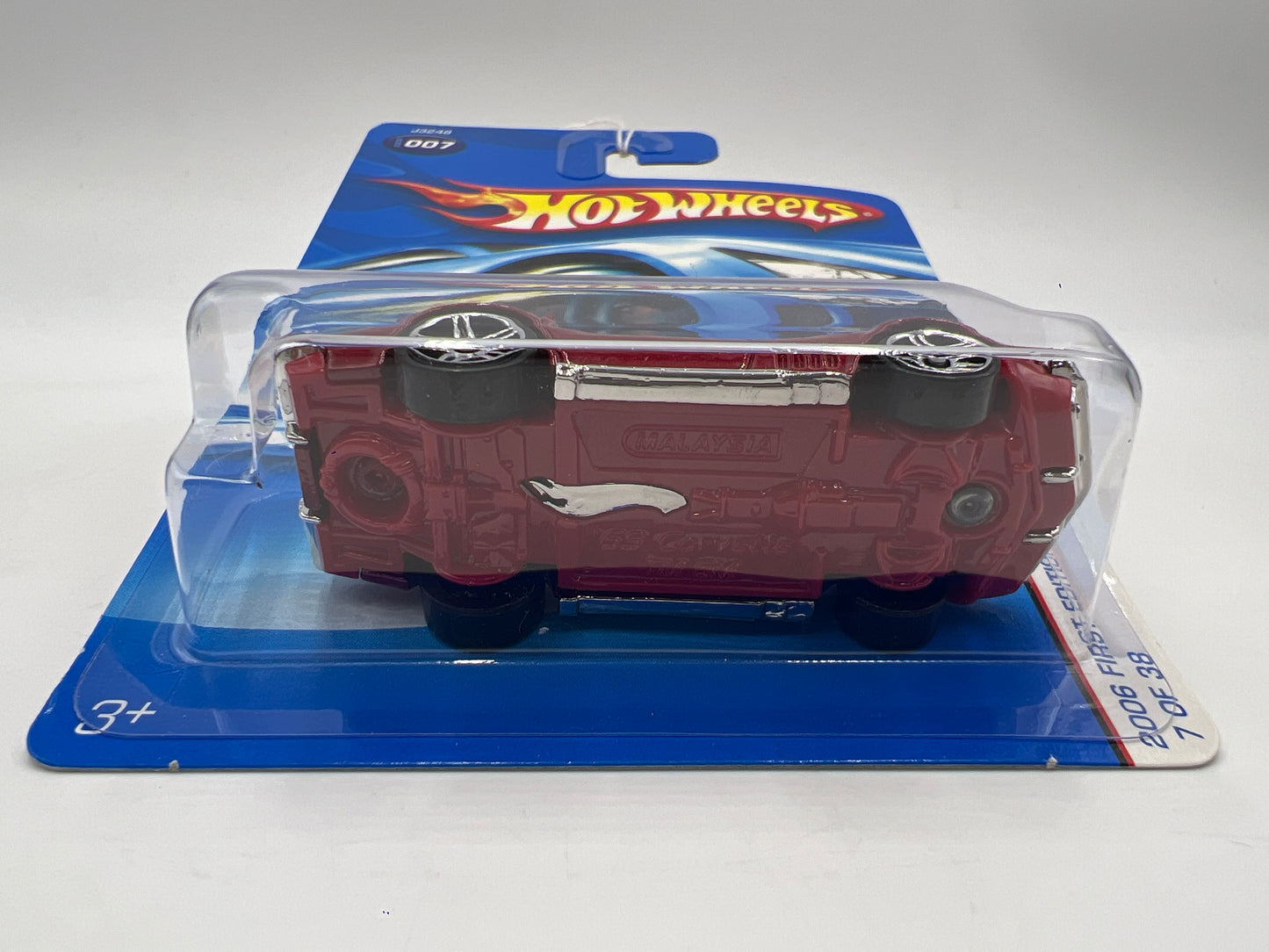 2006 Hot Wheels First Editions #7 69 Corvette Red 15F