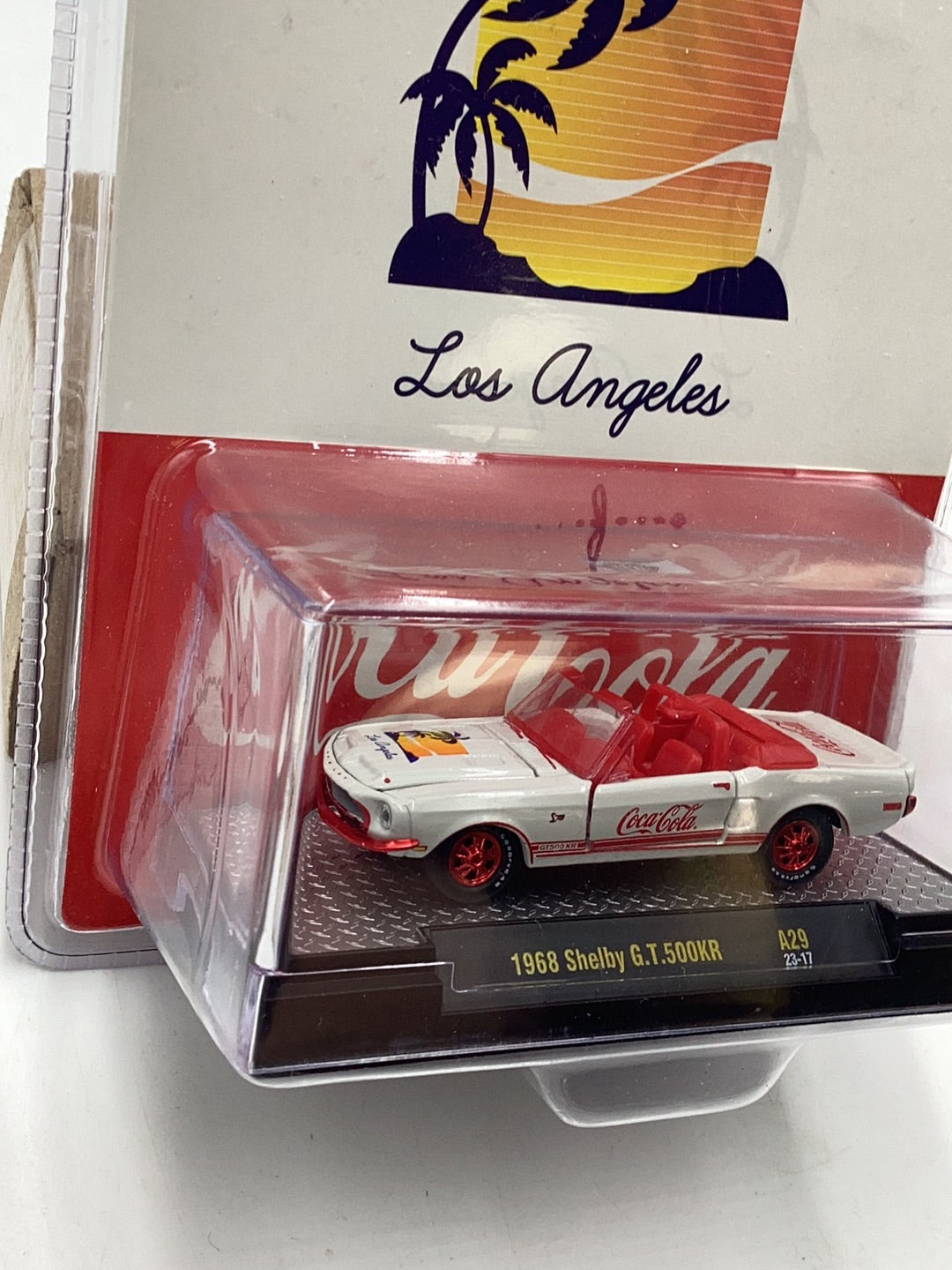 M2 Machines Coca Cola 1968 Shelby G.T. 500 KR Chase A29