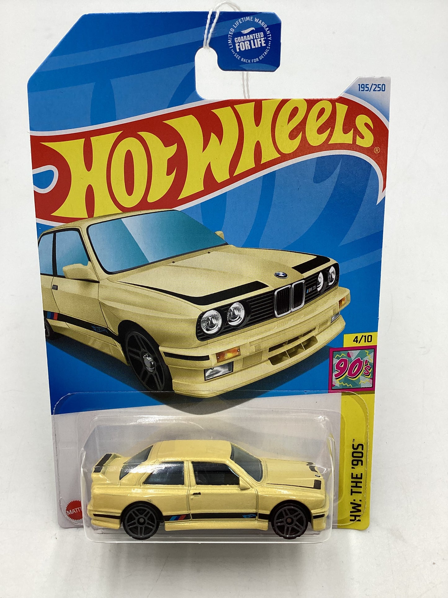 2024 Hot Wheels #195 92 BMW M3 Yellow 109F