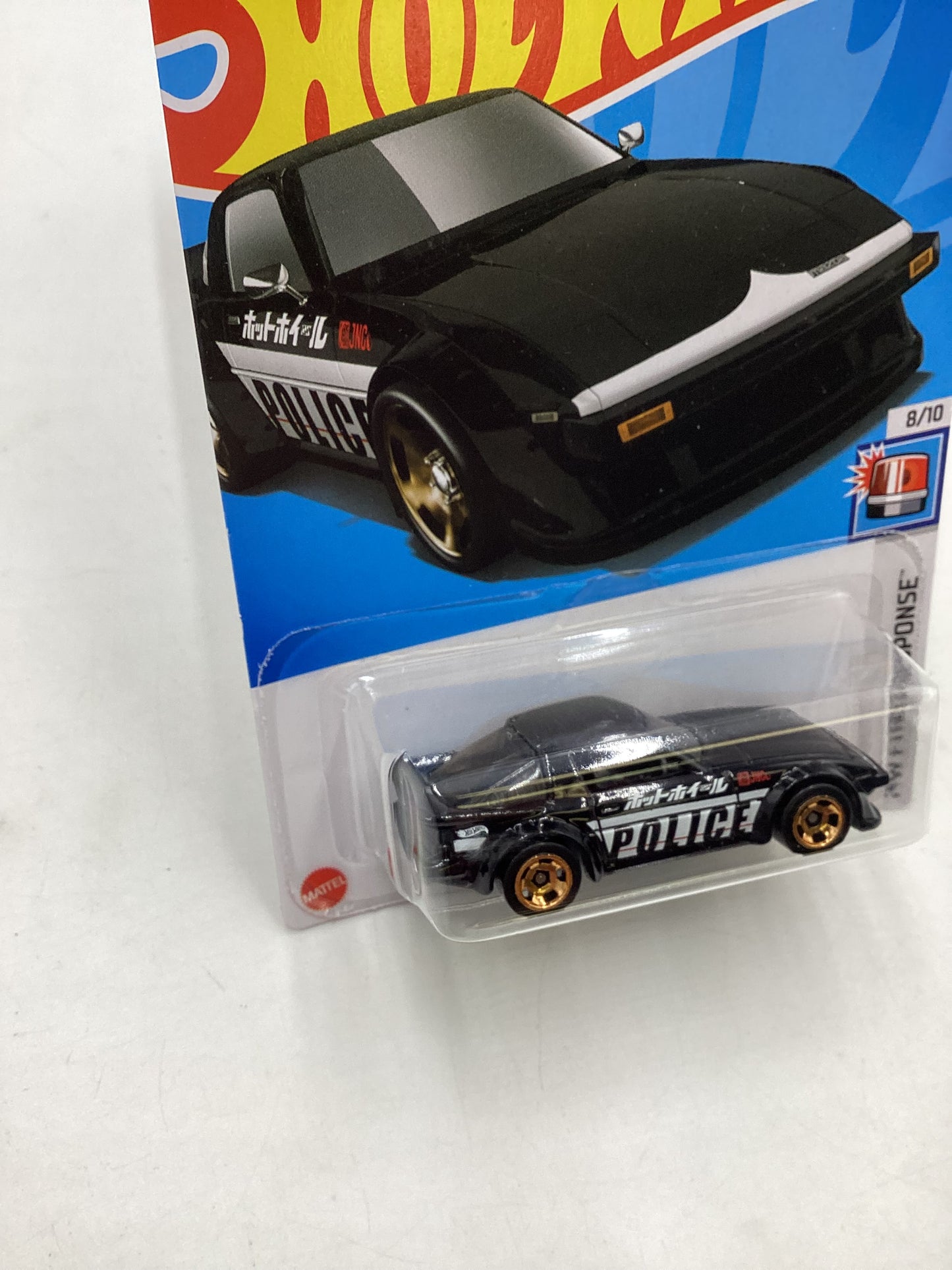 2024 Hot Wheels #80 Mazda RX-7 Black