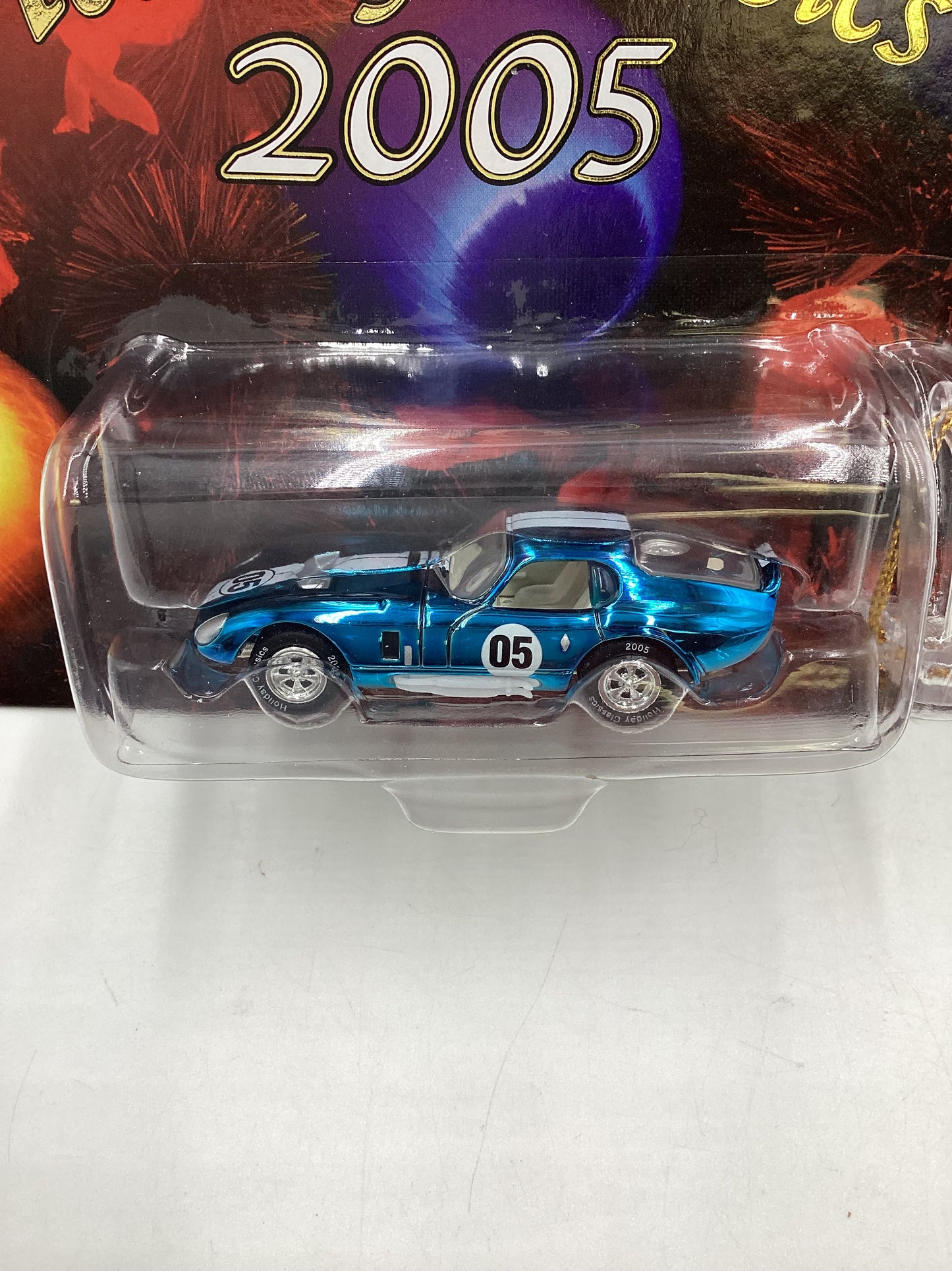 Johnny lightning Holiday Classics 2005 #5 1965 Shelby Cobra Daytona Coupe 189E