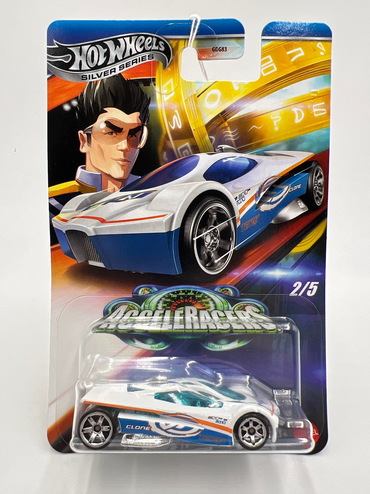 2025 Hot Wheels Silver Series Acceleracers #2 Sling Shot 151G