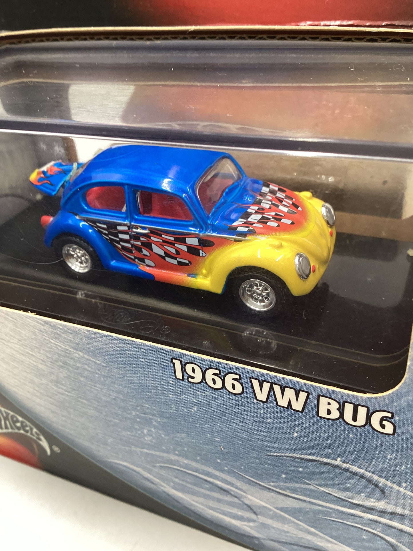 Hot Wheels 100% Black Box VW Bug Blue