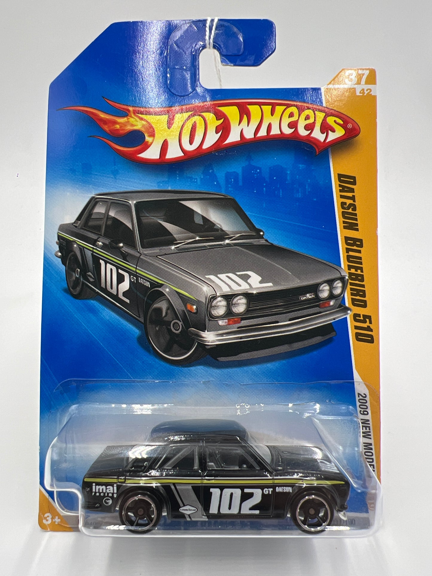 2009 Hot Wheels New Models #37 Datsun Bluebird 510 Black SR