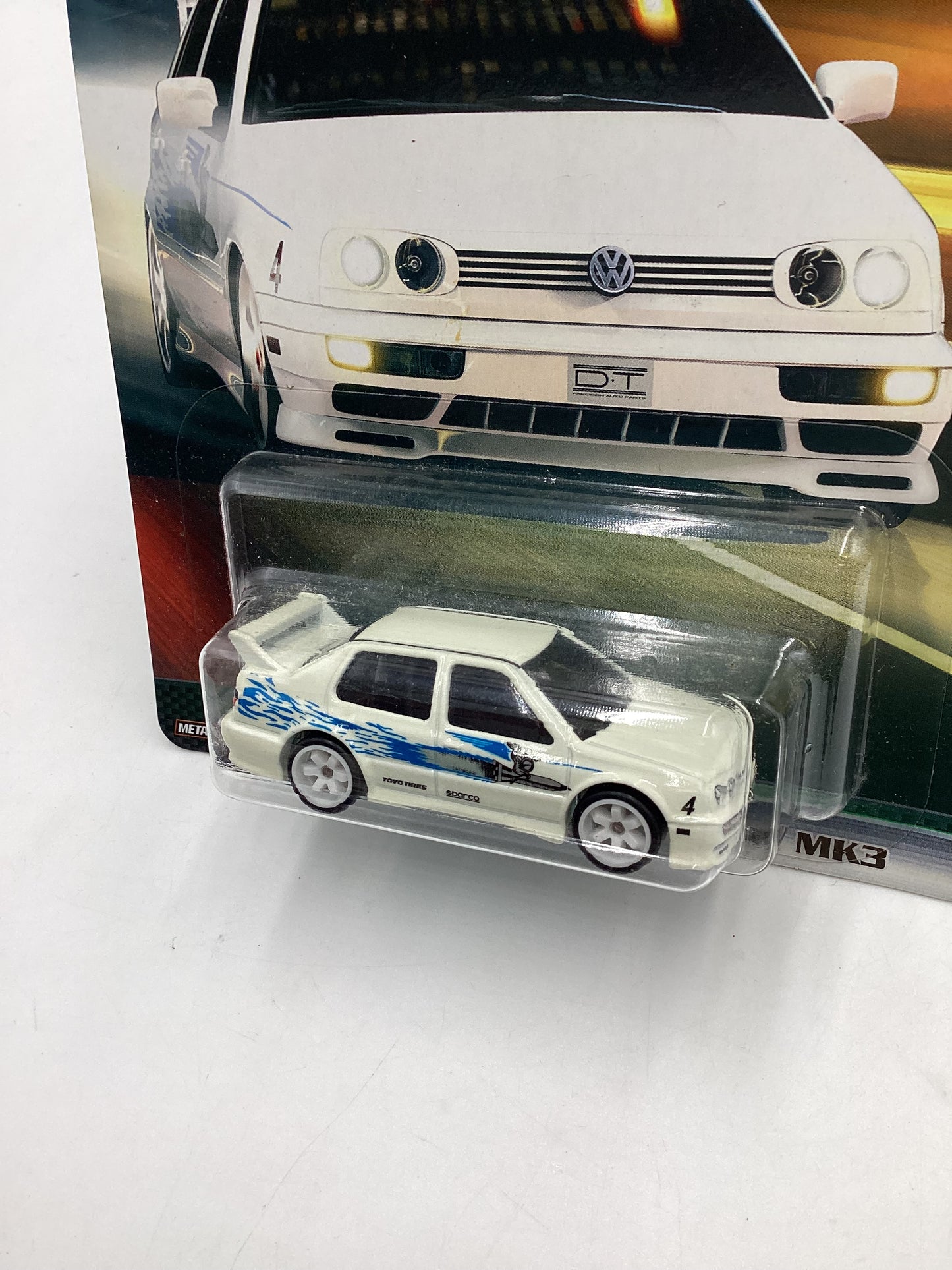 Hot Wheels Fast and furious Original Fast 4/5 #4 Volkswagen Jetta MK3 W/ protector