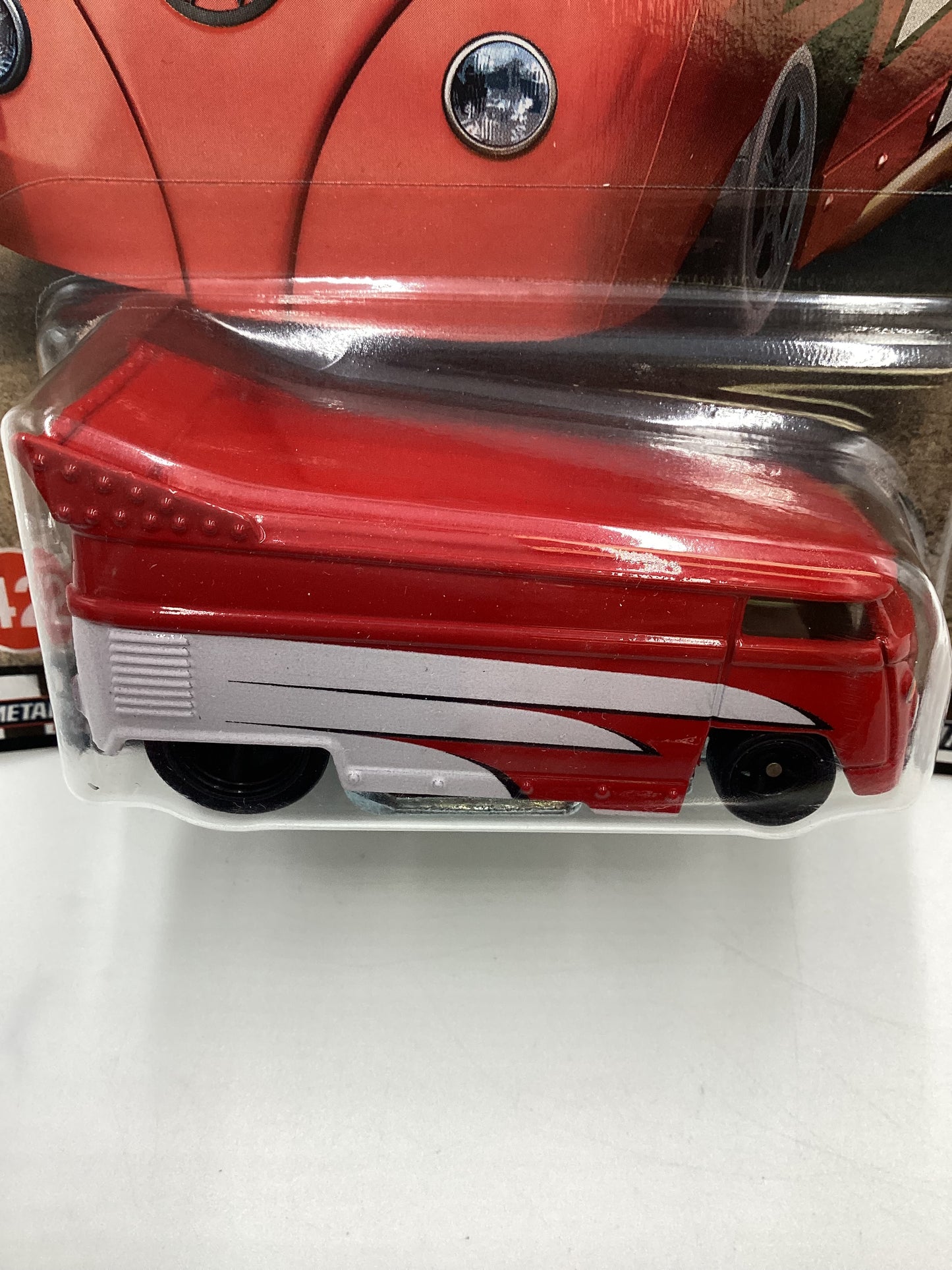 Hot Wheels Boulevard #42 Volkswagen Drag Bus Red/White 265D