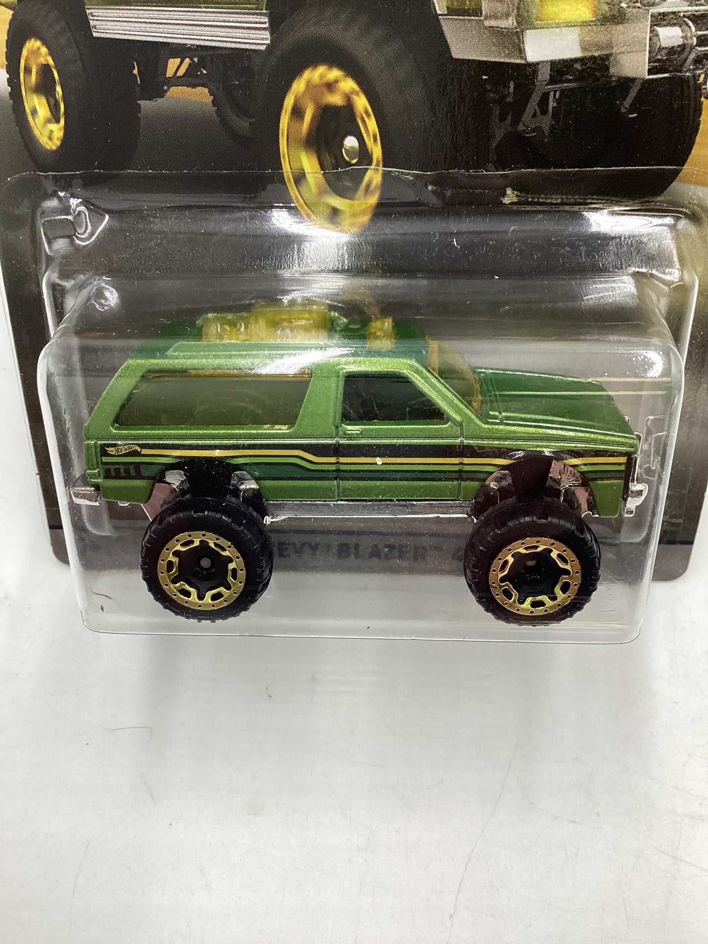 Hot Wheels Walmart 100 Years Chevy #5 Chevy Blazer 4x4 Green 160A