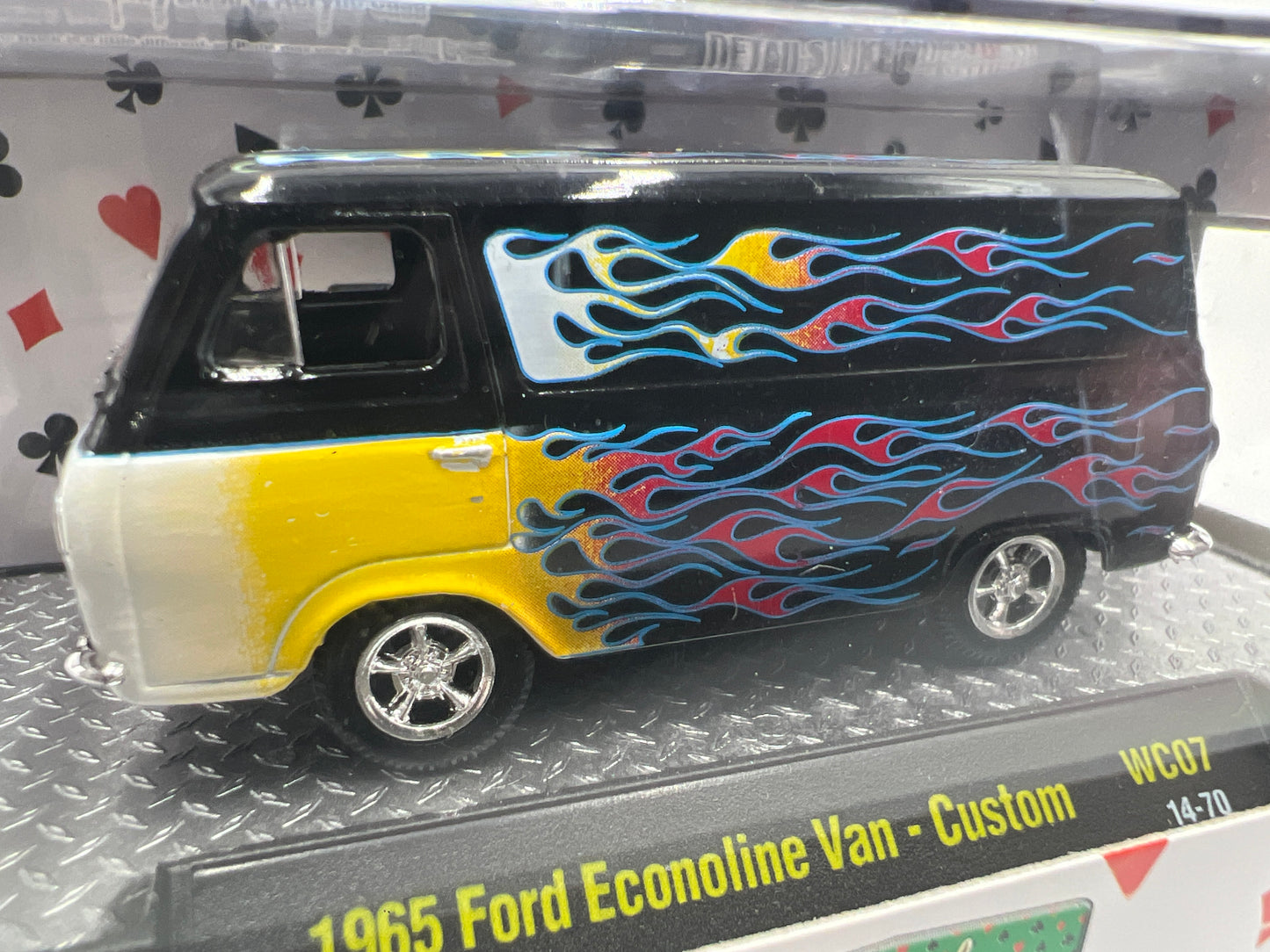 M2 Machines Wild-Cards 1965 Ford Econoline Van Custom WC07