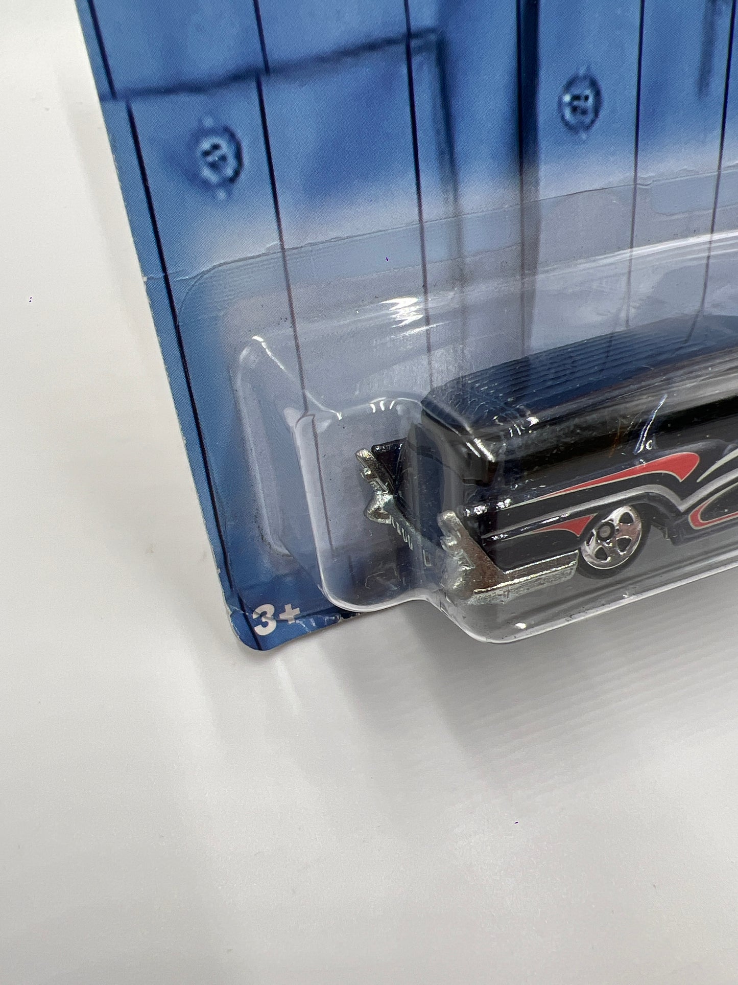2008 Hot Wheels Fathers Day 57 Buick Dark Blue Card Not Perfect 160B