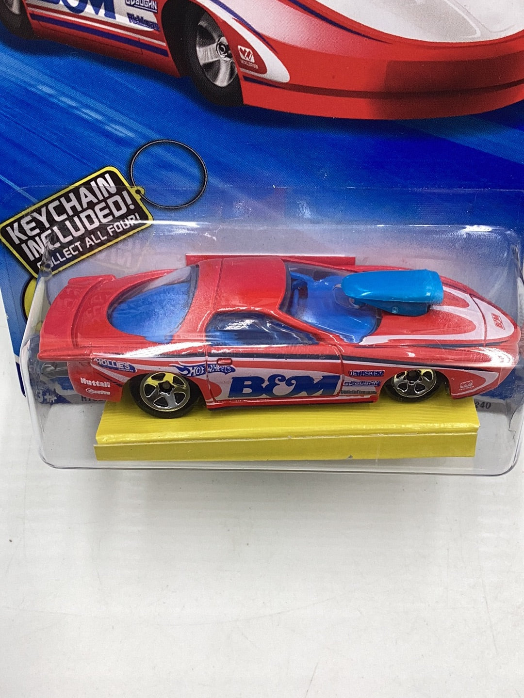 2010 Hot Wheels #102 Pro stock Firebird w/ twin mill III keychain Walmart exclusive 235G