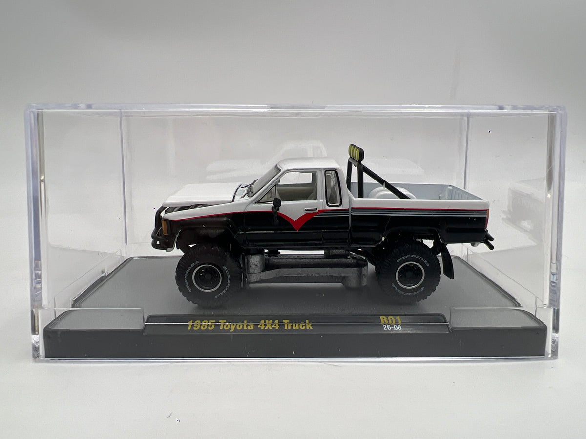 2026 M2 Machines R01 Blind Box 1985 Toyota 4x4 Truck Black/White