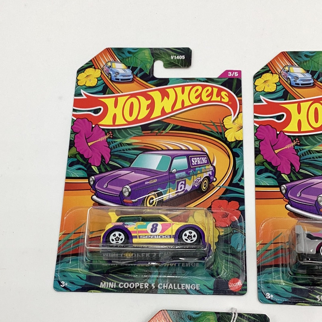 2024 Hot wheels Easter Cards Complete Set 5 cars 153A