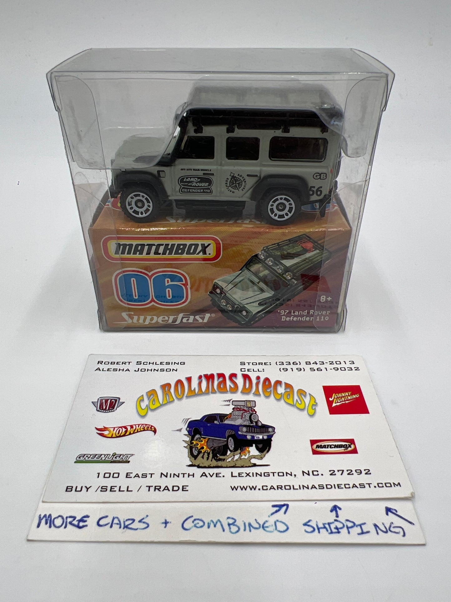 Matchbox Superfast #6 97 Land Rover Defender 110