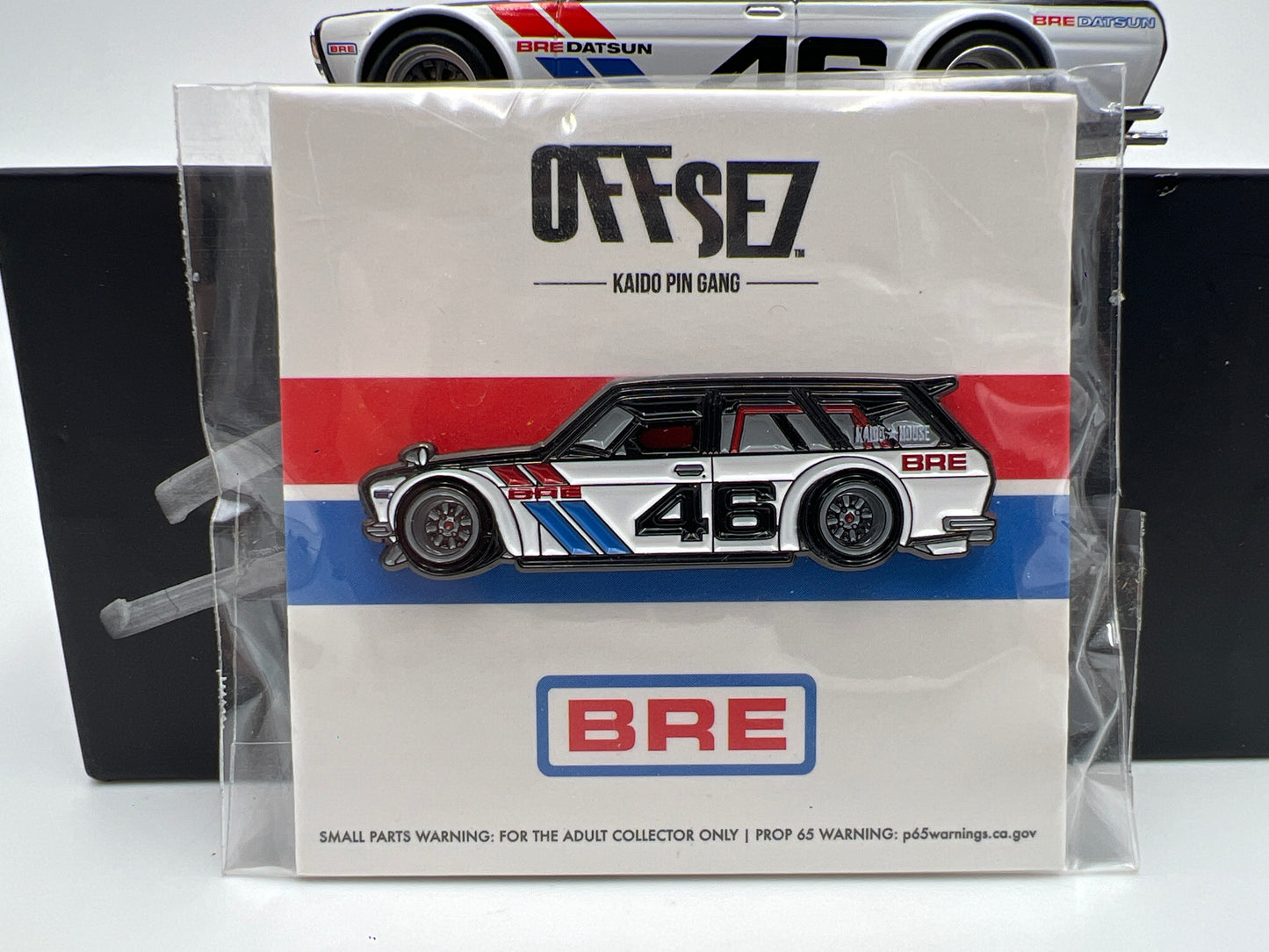 Mini GT Kaido House BLKLTD #69/300 SIGNED W/Pin BRE Datsun 510 Wagon V3 JCCS Exclusive See Desc