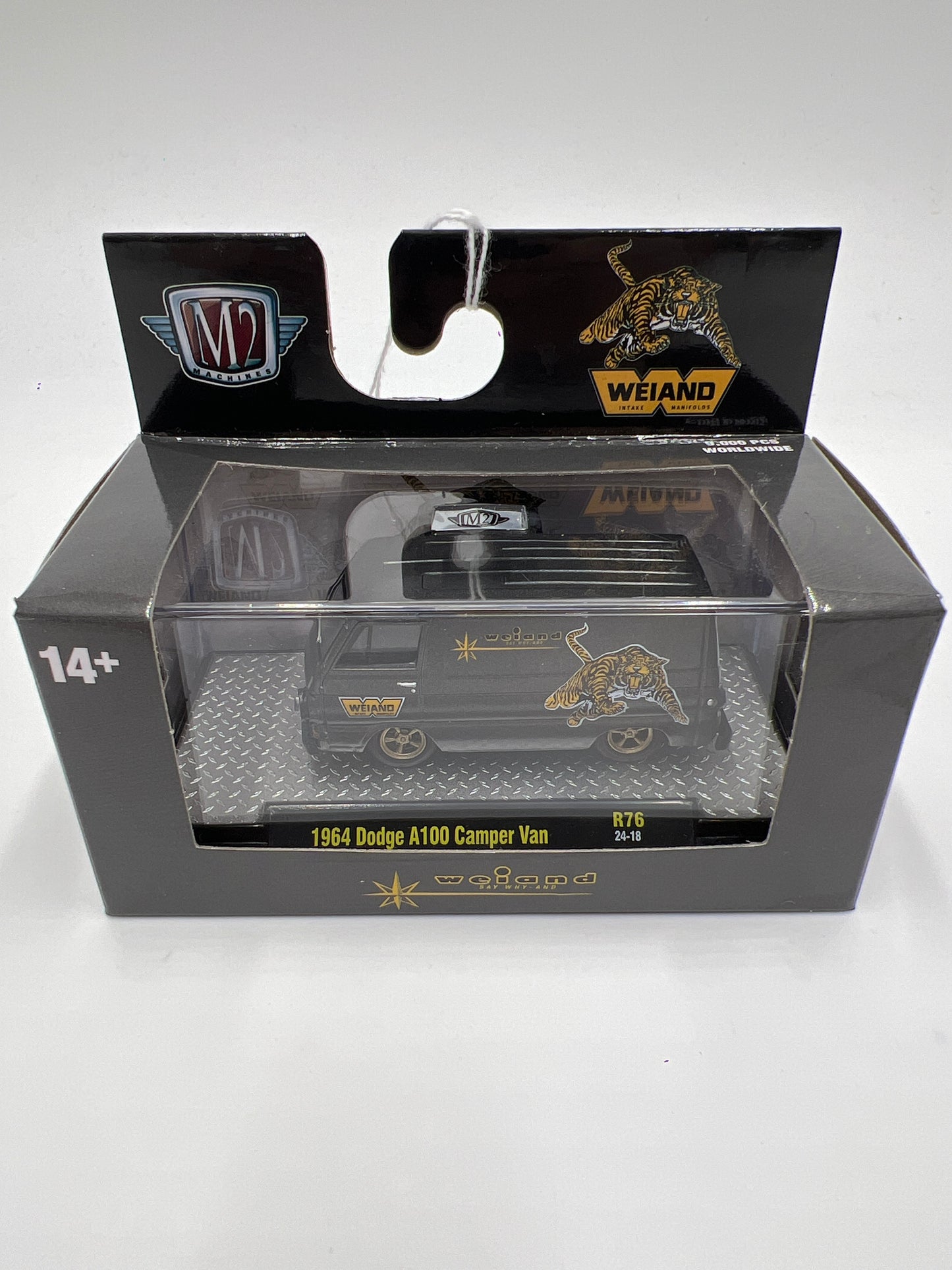 M2 Machines Weiand 1964 Dodge A100 Camper Van Gray R76