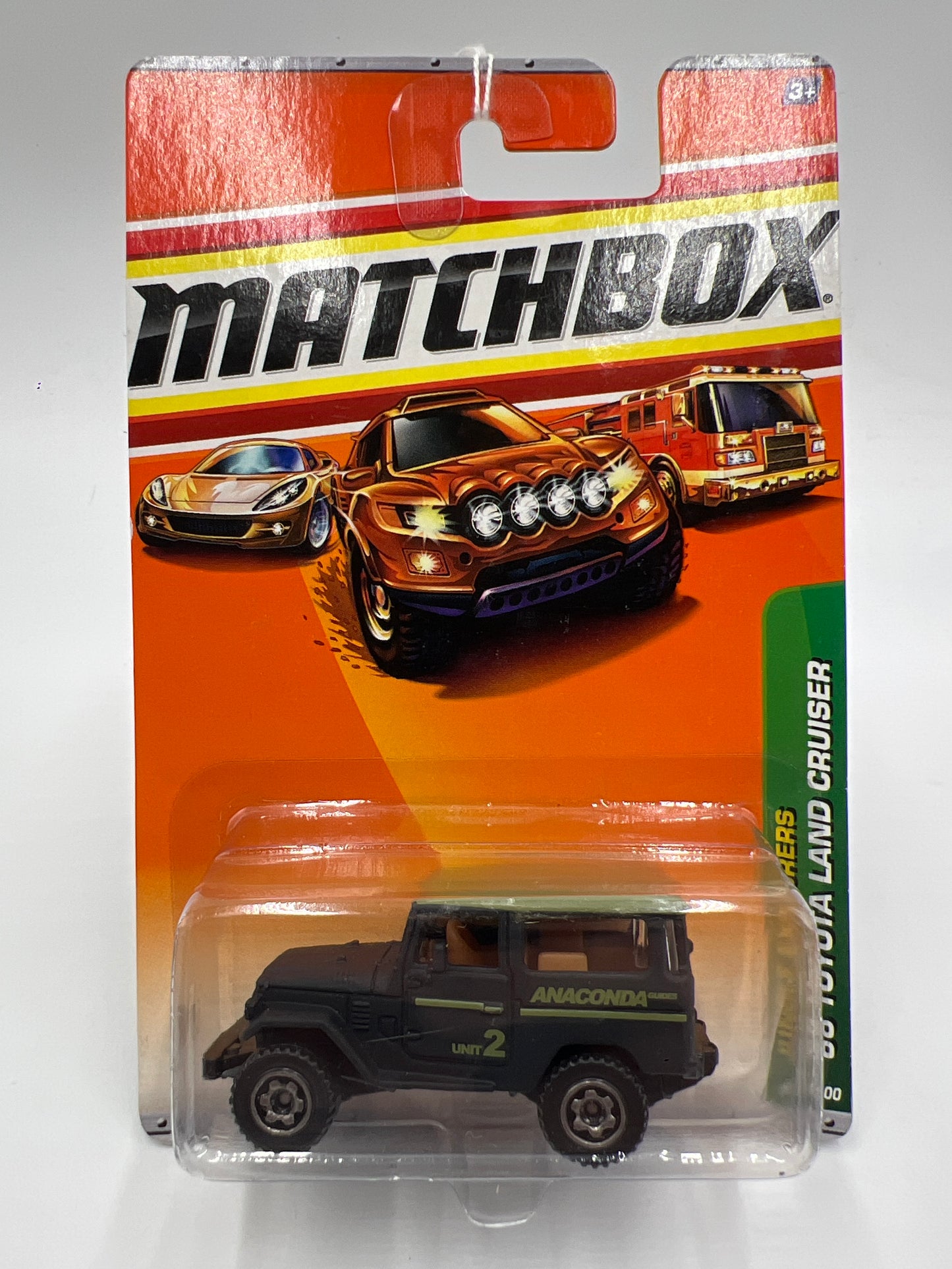 Matchbox Jungle Explorers #95 68 Toyota Land Cruiser Black 206A