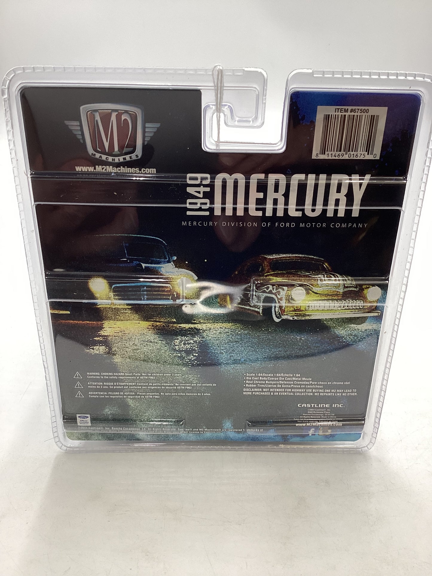 2024 M2 Machines Diorama R02 1949 Mercury Custom 196E