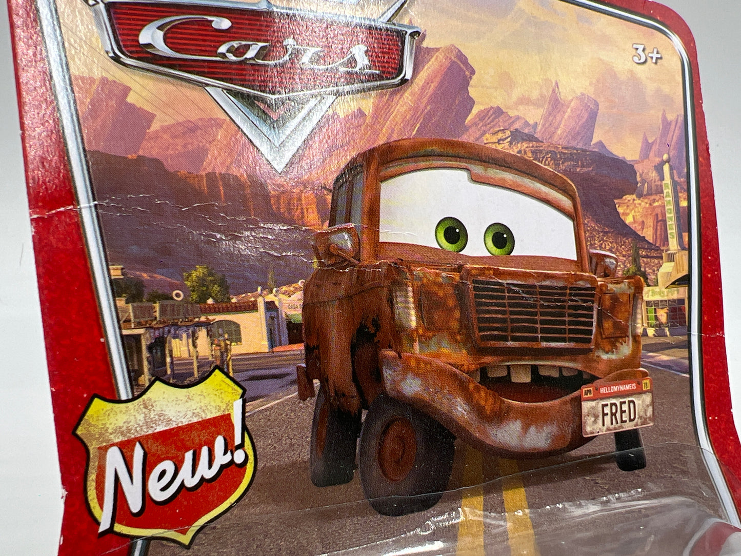 Disney Pixar The World Of Cars #44 Fred Bad Card 140A