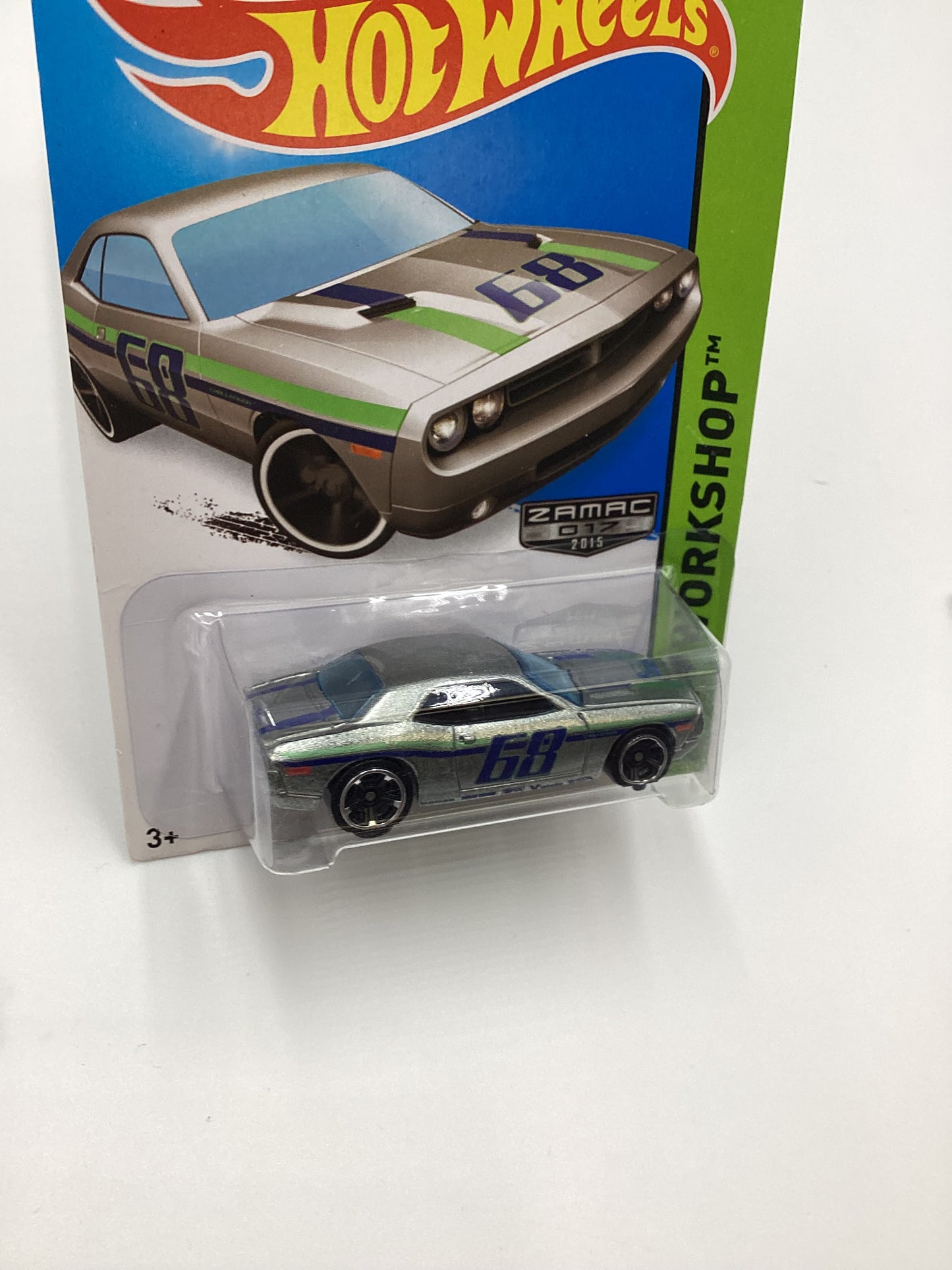 2015 Hot Wheels #234 ~ ZAMAC 017 ~ DODGE CHALLENGER CONCEPT