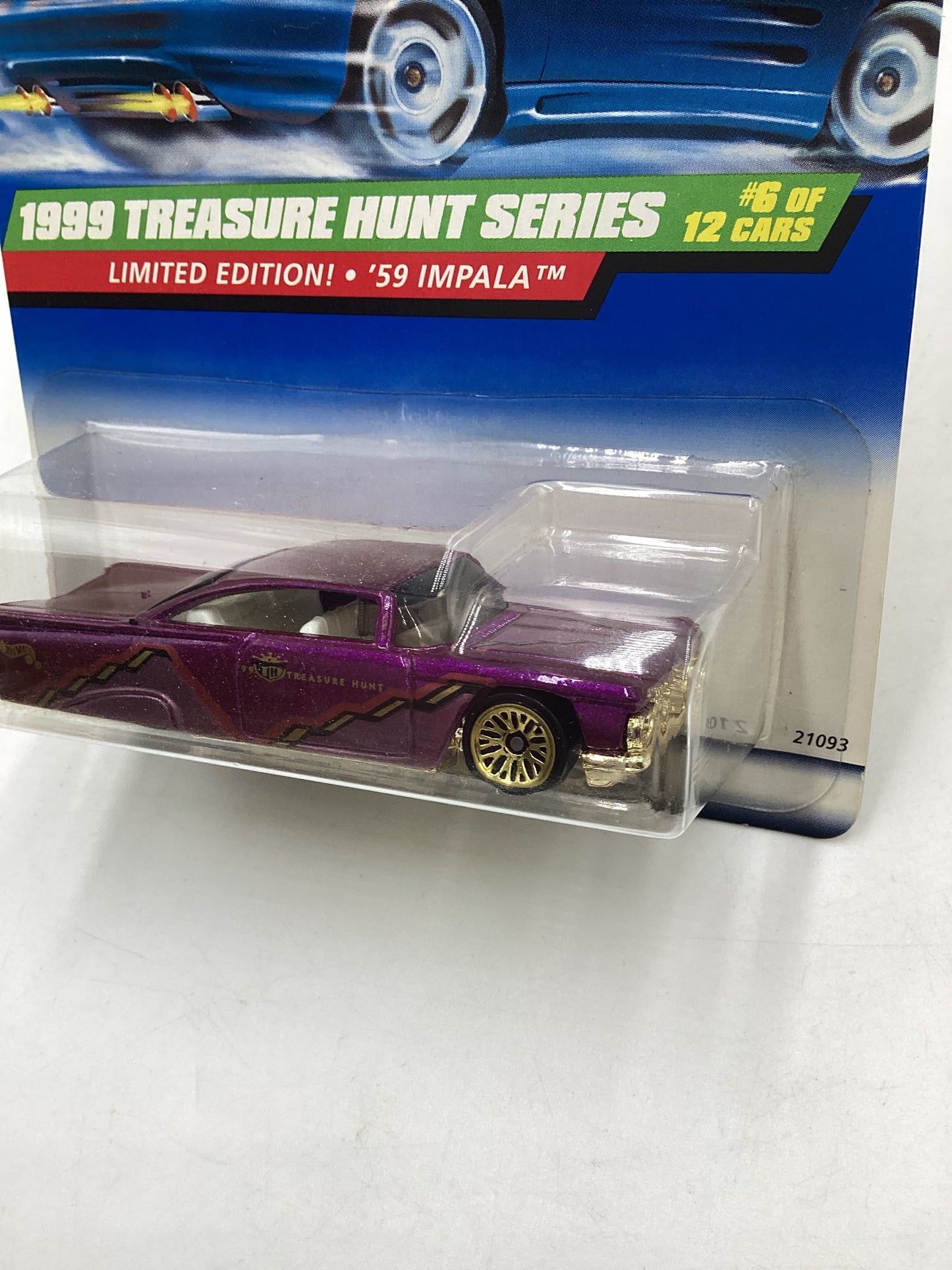 1999 Hot Wheels Treasure Hunt Series 6/12 59 Impala #934 277M