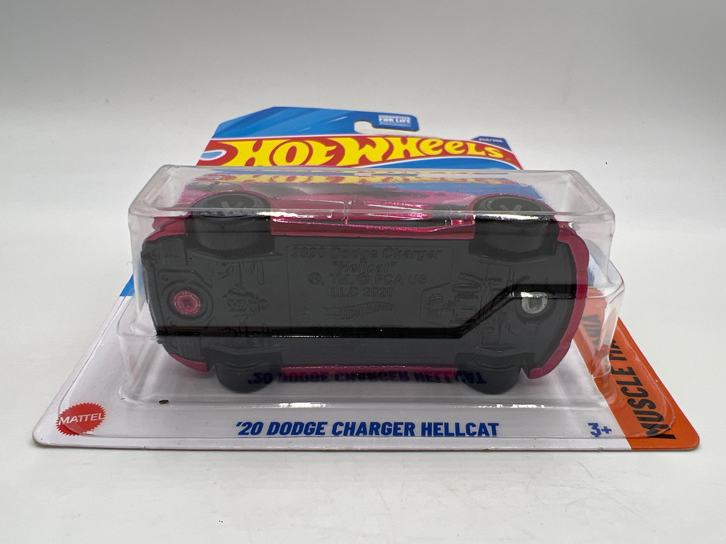 2025 Hot Wheels N Case Super Treasure Hunt #240 20 Dodge Charger Hellcat Pink W/Protector