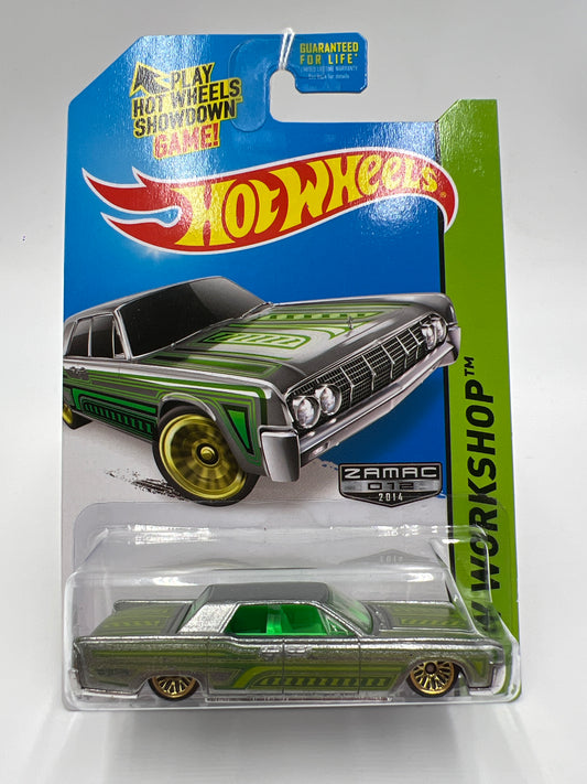 2014 Hot Wheels Walmart Exclusive Zamac 12 #208 64 Lincoln Continental 143C