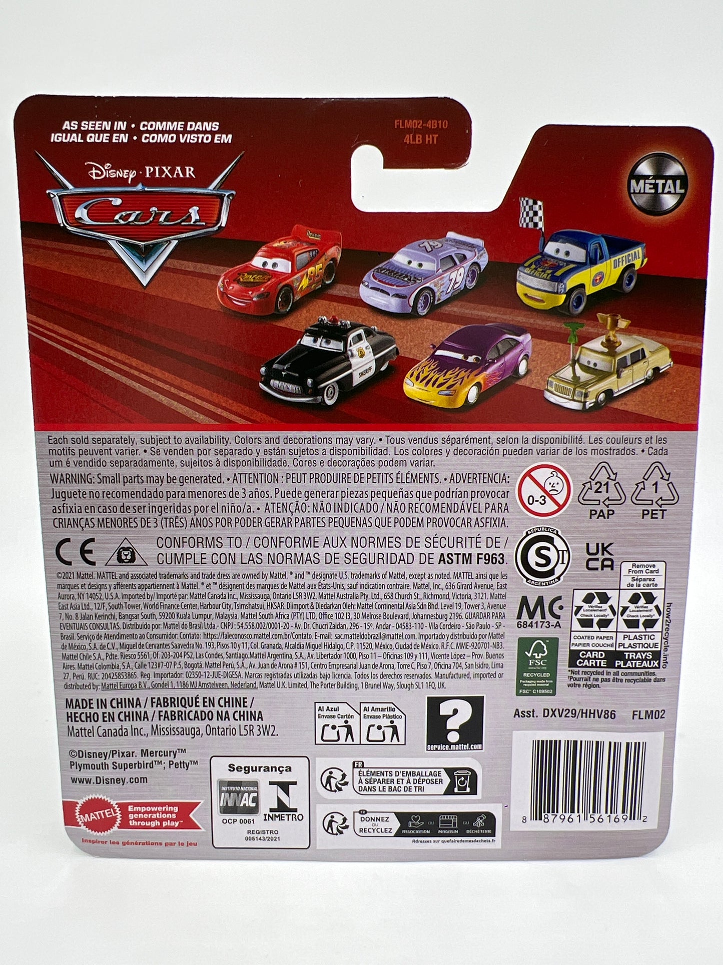 Disney Pixar Cars Strip Weathers AKA The King 139C