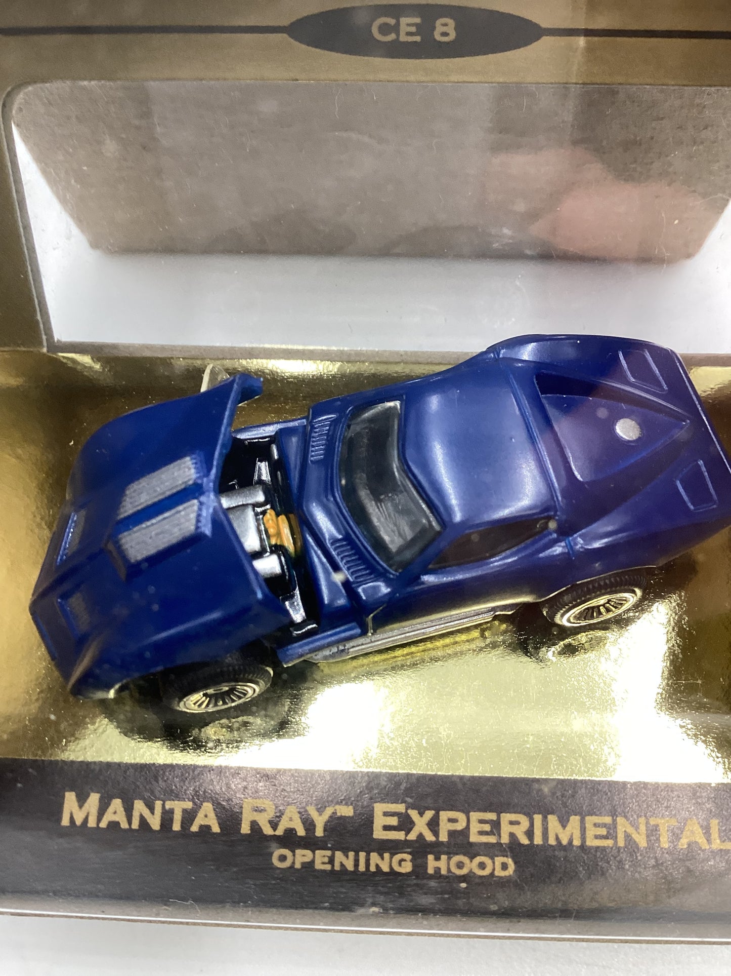 Micro Machines Collectors Edition Corvette Series 1 Manta Ray Experimental Blue 1/20000 SR CE 8