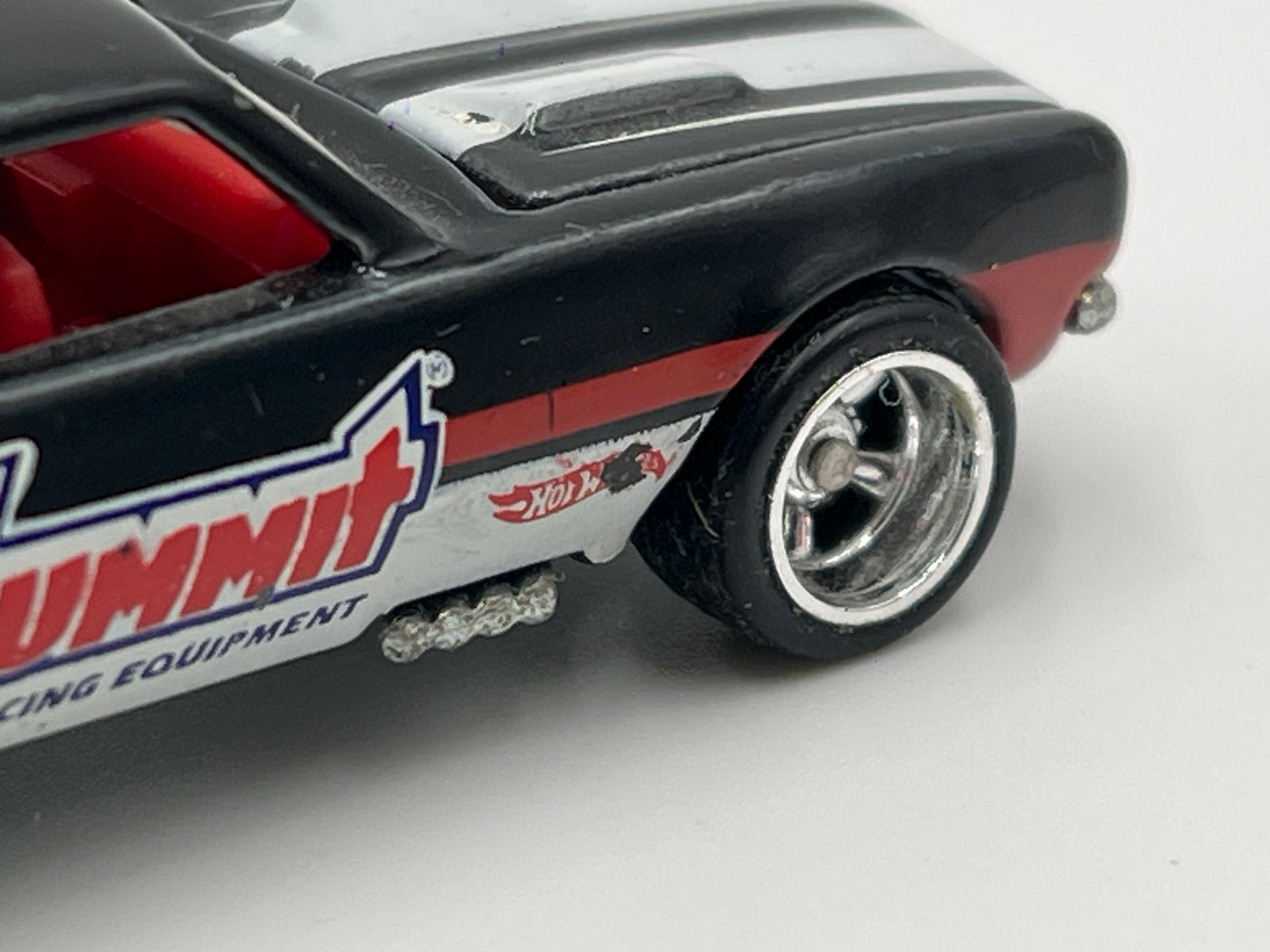 2013 Hot Wheels Super Treasure Hunt 67 Camaro Summit Black W/No Logo Base Loose