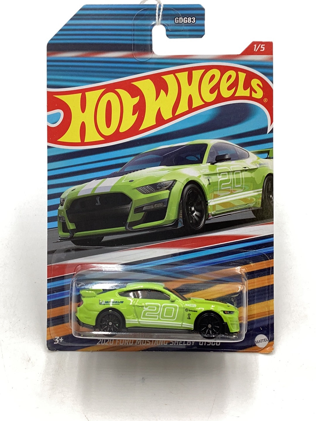 2022 Hot wheels Racing Circuit 2020 Ford Mustang Shelby GT500 1/5 Walmart exclusive 159G