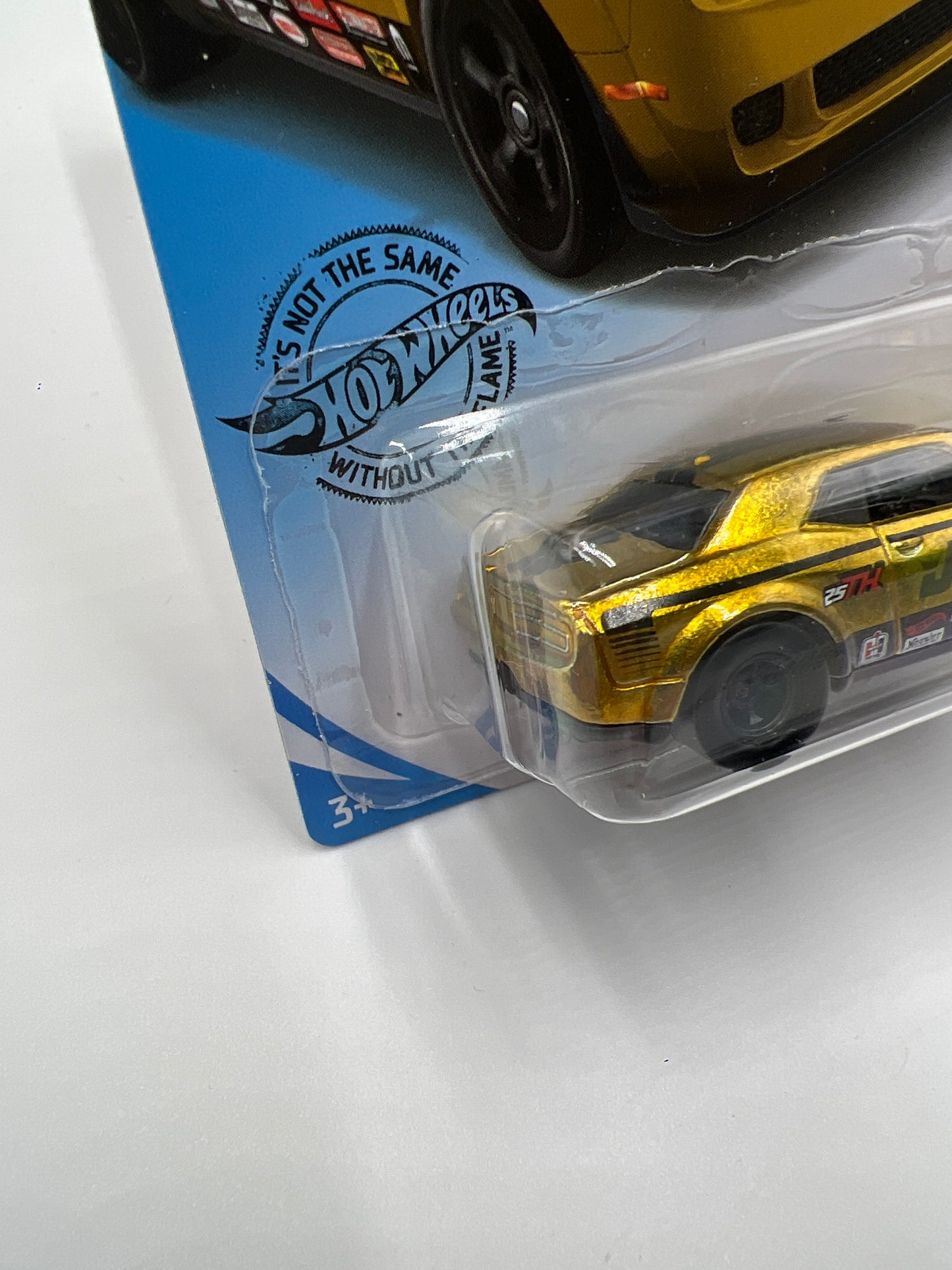 2020 Hot Wheels Super Treasure Hunt #234 18 Dodge Challenger SRT Demon Gold JEGS W/ Protector