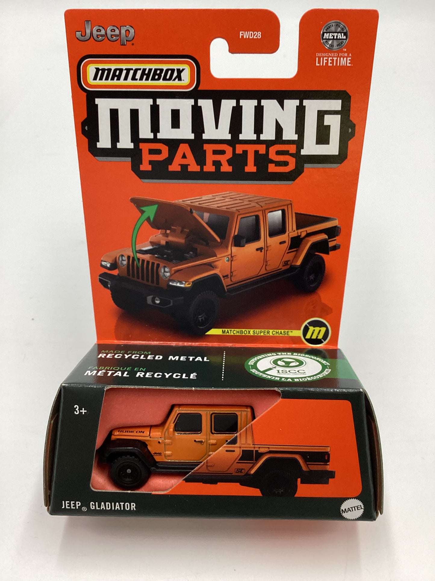 2024 Matchbox Moving Parts Super Chase Jeep Gladiator Orange