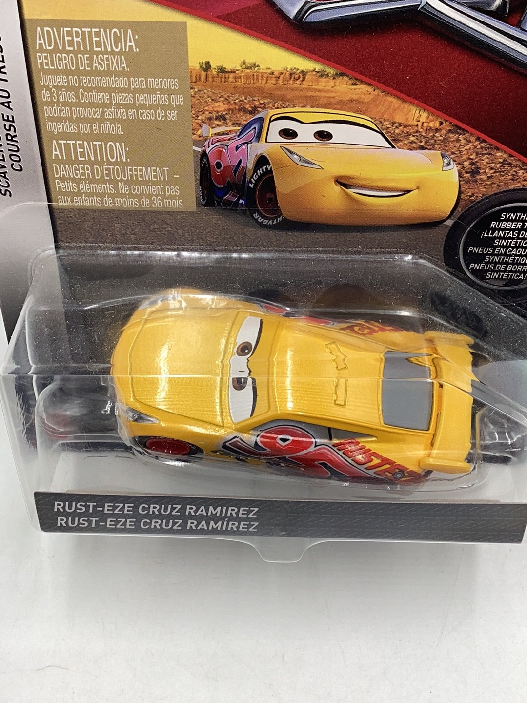 Disney Pixar Cars Scavenger Hunt series Rust-Eze Cruz Ramirez Chase 142A