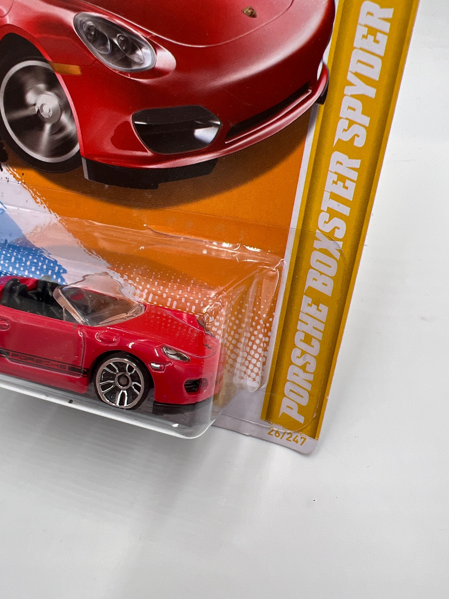 2012 Hot Wheels New Models #26 Porsche Boxster Spyder Red 98A