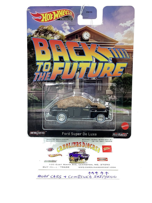 Hot wheels BTTF Back to the future Ford Super De Luxe 265H