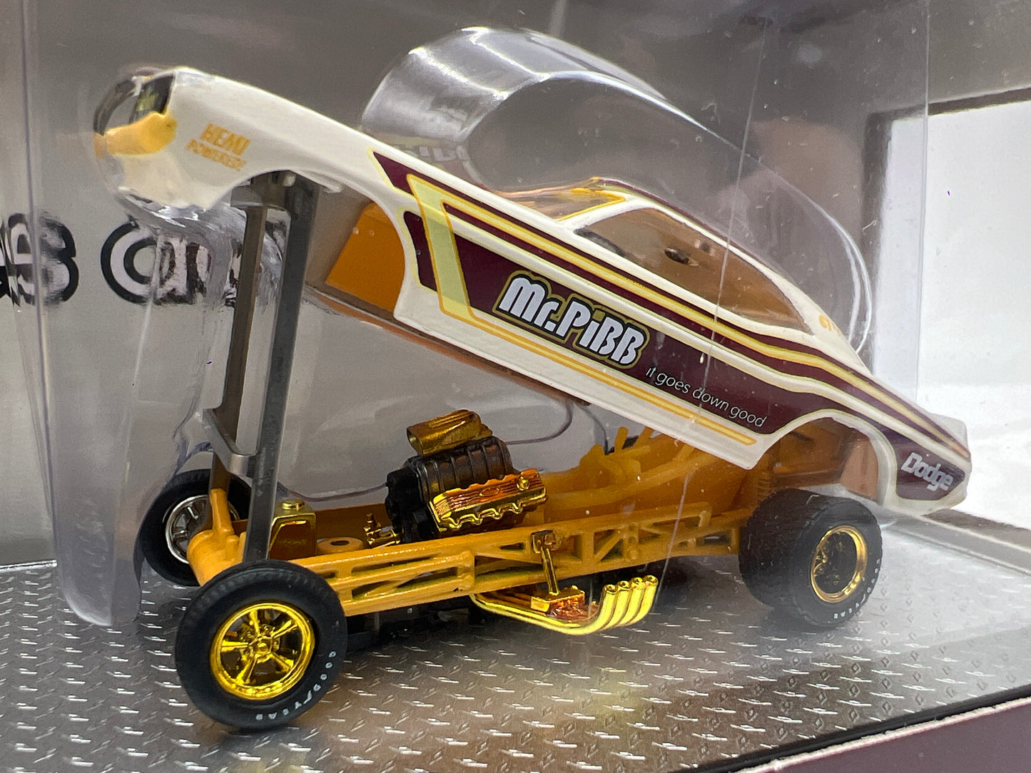 M2 Machines Auto Haulers CHASE Mr Pibb 1966 Dodge L600 COE & 1971 Dodge Challenger Funny Car TW27