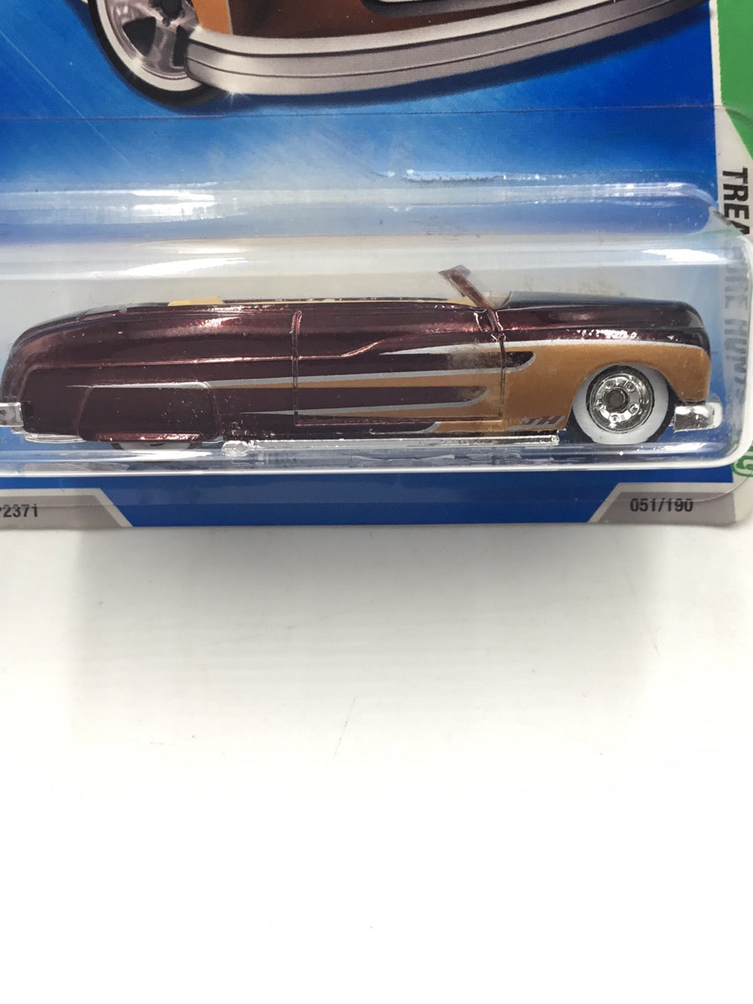 2009 hot wheels super treasure hunt #51 49 Merc W/Protector