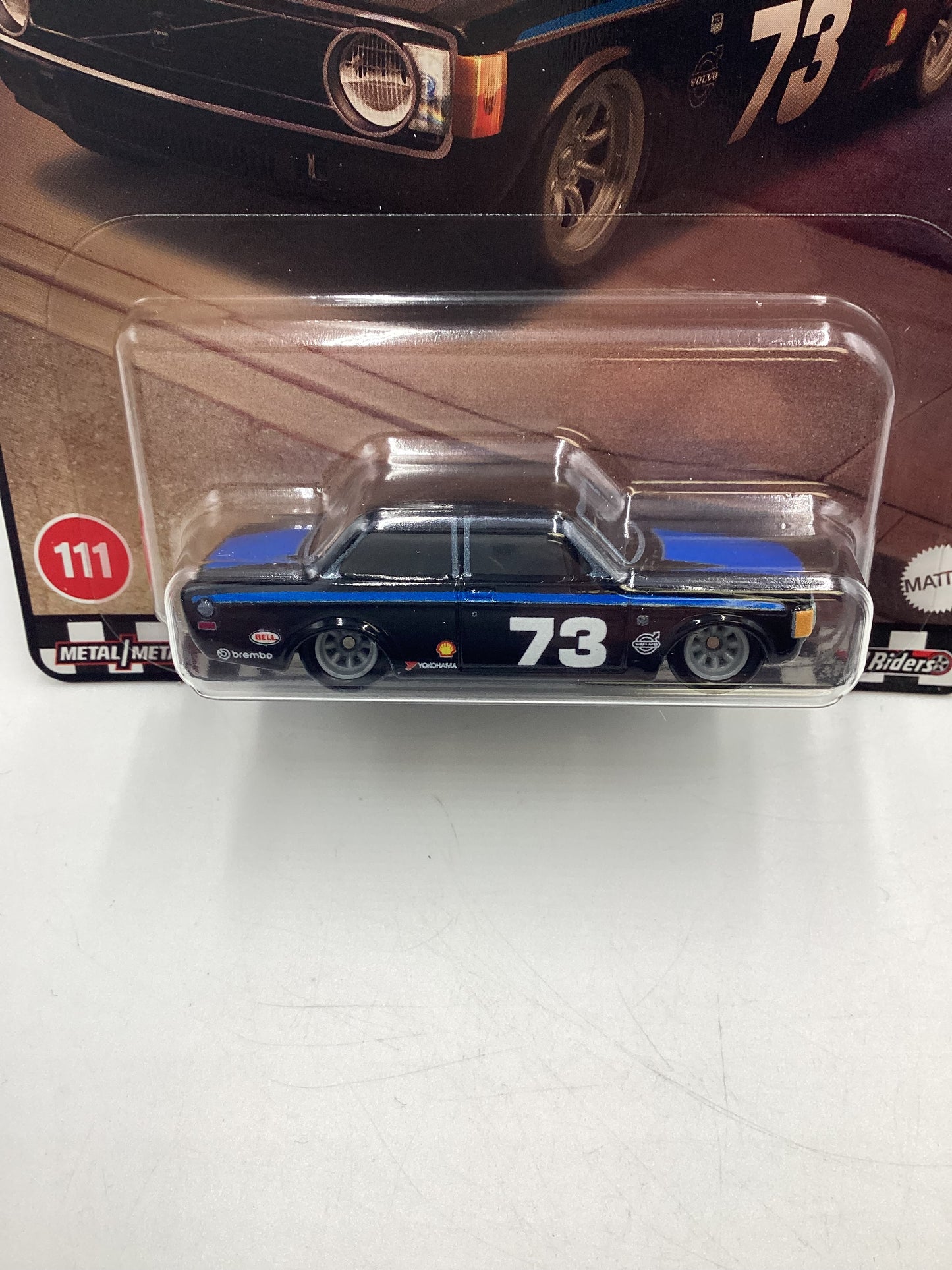 2024 Hot Wheels Premium Boulevard #111 73 Volvo 142 GL Black 262C