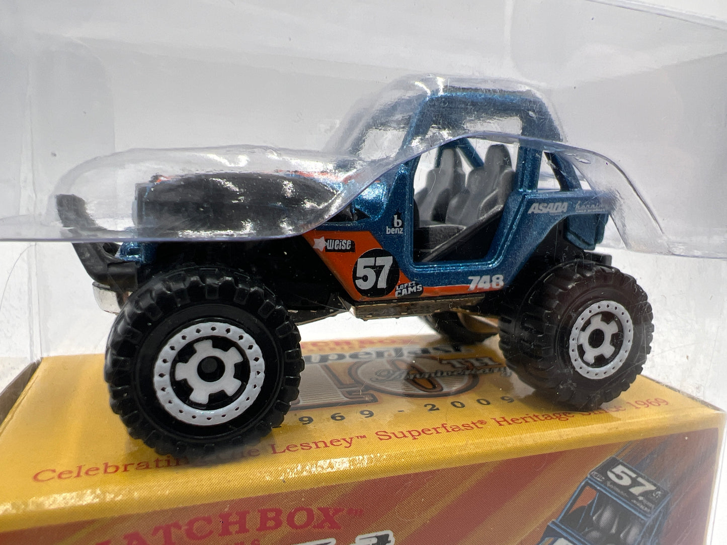 Matchbox Superfast 40th Anniversary #8 MBX 4x4 Blue