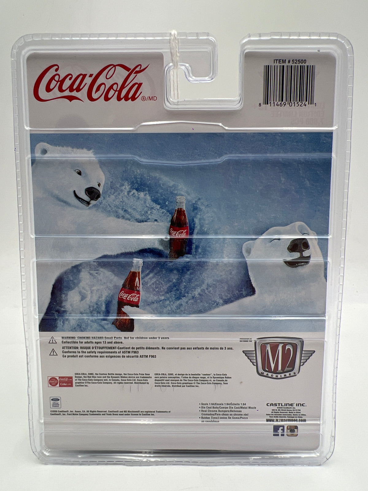 M2 Machines PB02 RAW CHASE 1/250 Coca Cola 1988 Ford Mustang GT