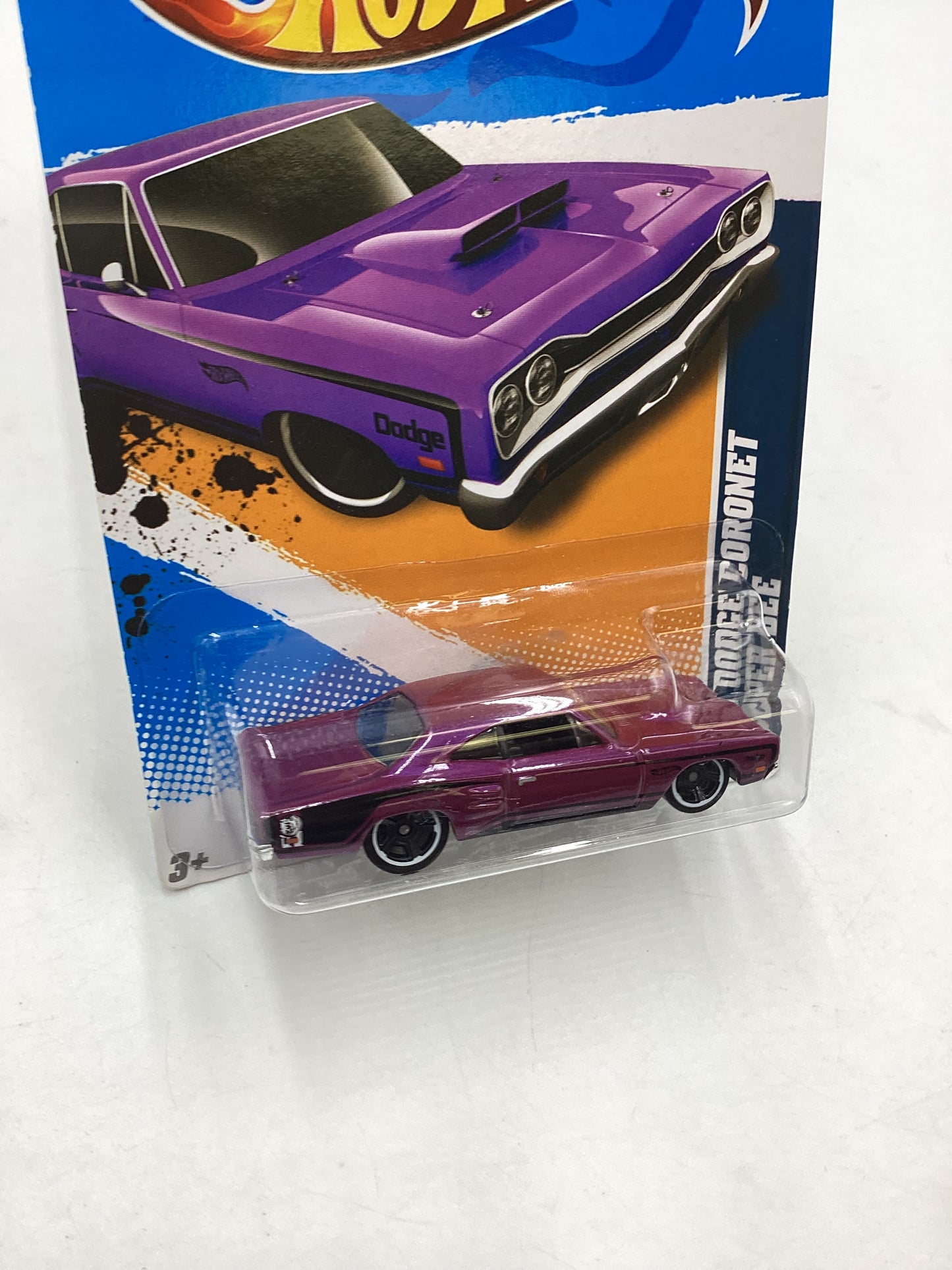 2012 Hot Wheels Muscle Mania Mopar #84 69 Dodge Coronet Super Bee 37G